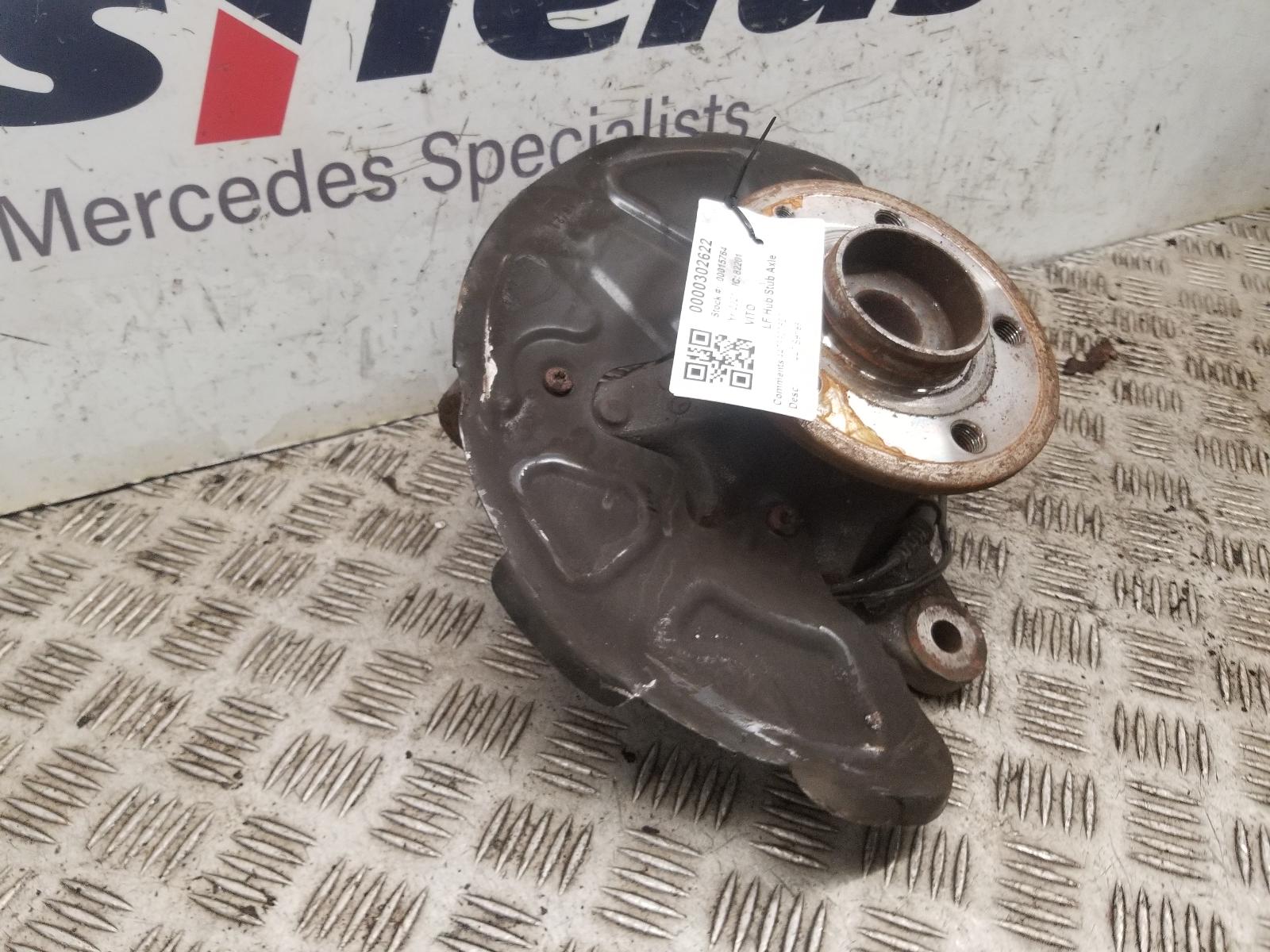 2021 Mercedes Vito LF Hub/Stub Axle Assembly View Auto part LF Hub/Stub Axle Assembly Mercedes Vito 2021