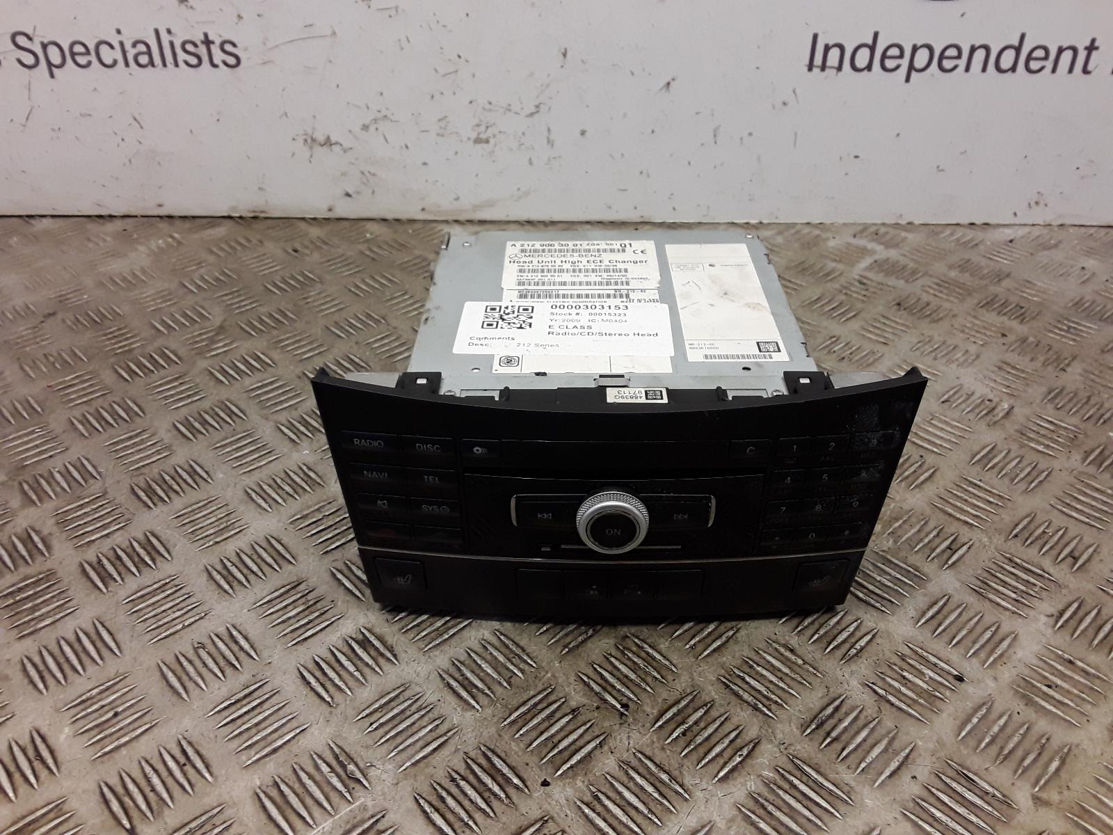 View Auto part A/V Equipment Mercedes E Class 2009