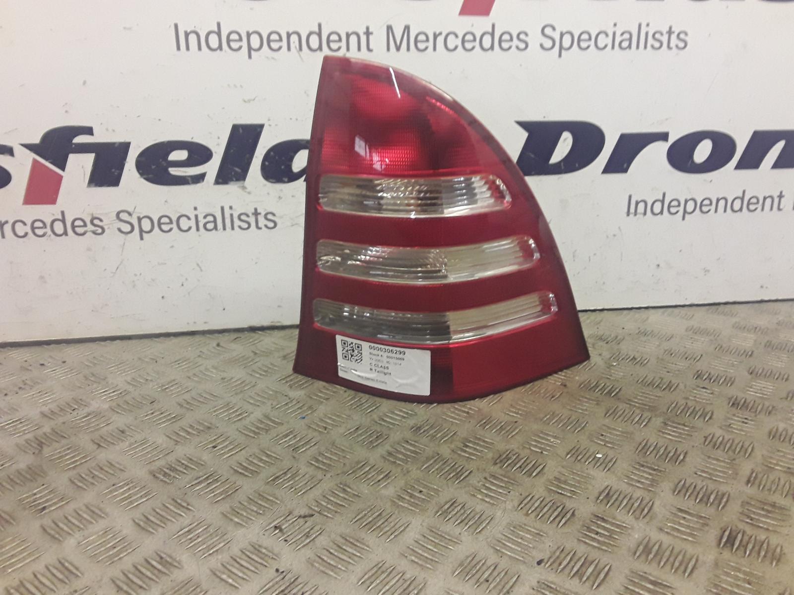 View Auto part R Taillight Mercedes C Class 2003
