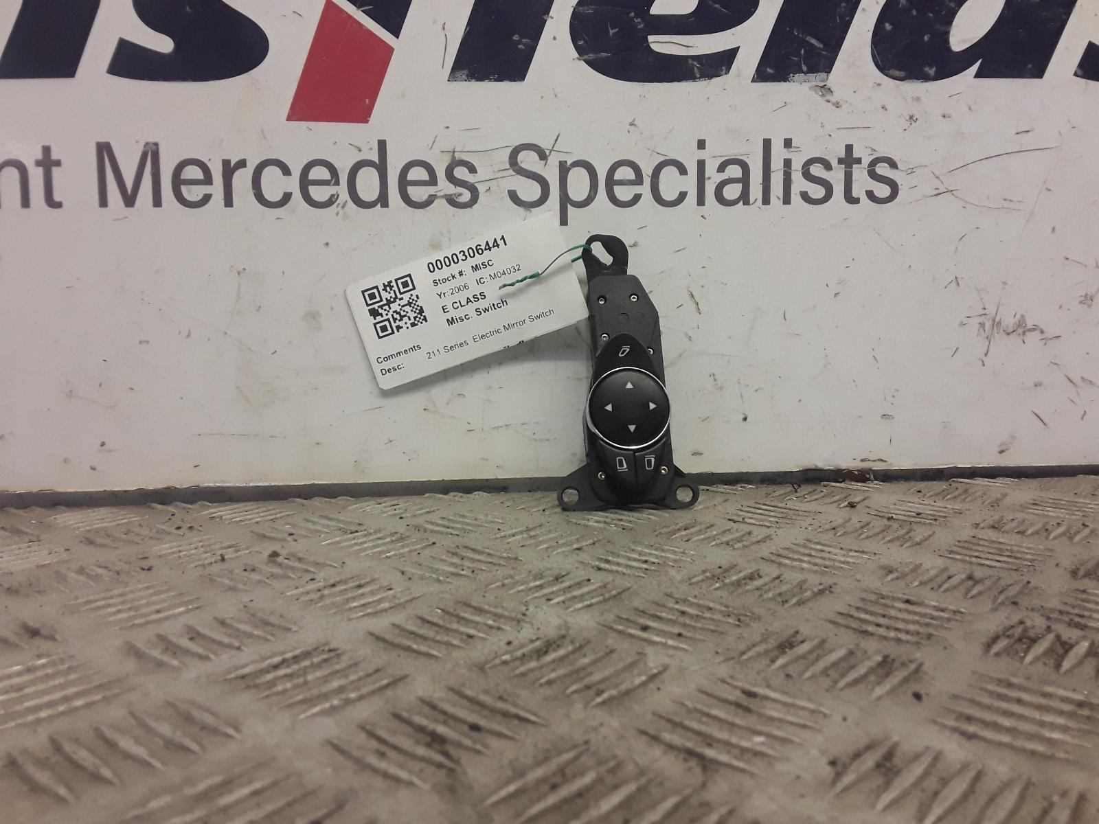 View Auto part Misc Switch Mercedes E Class 2006