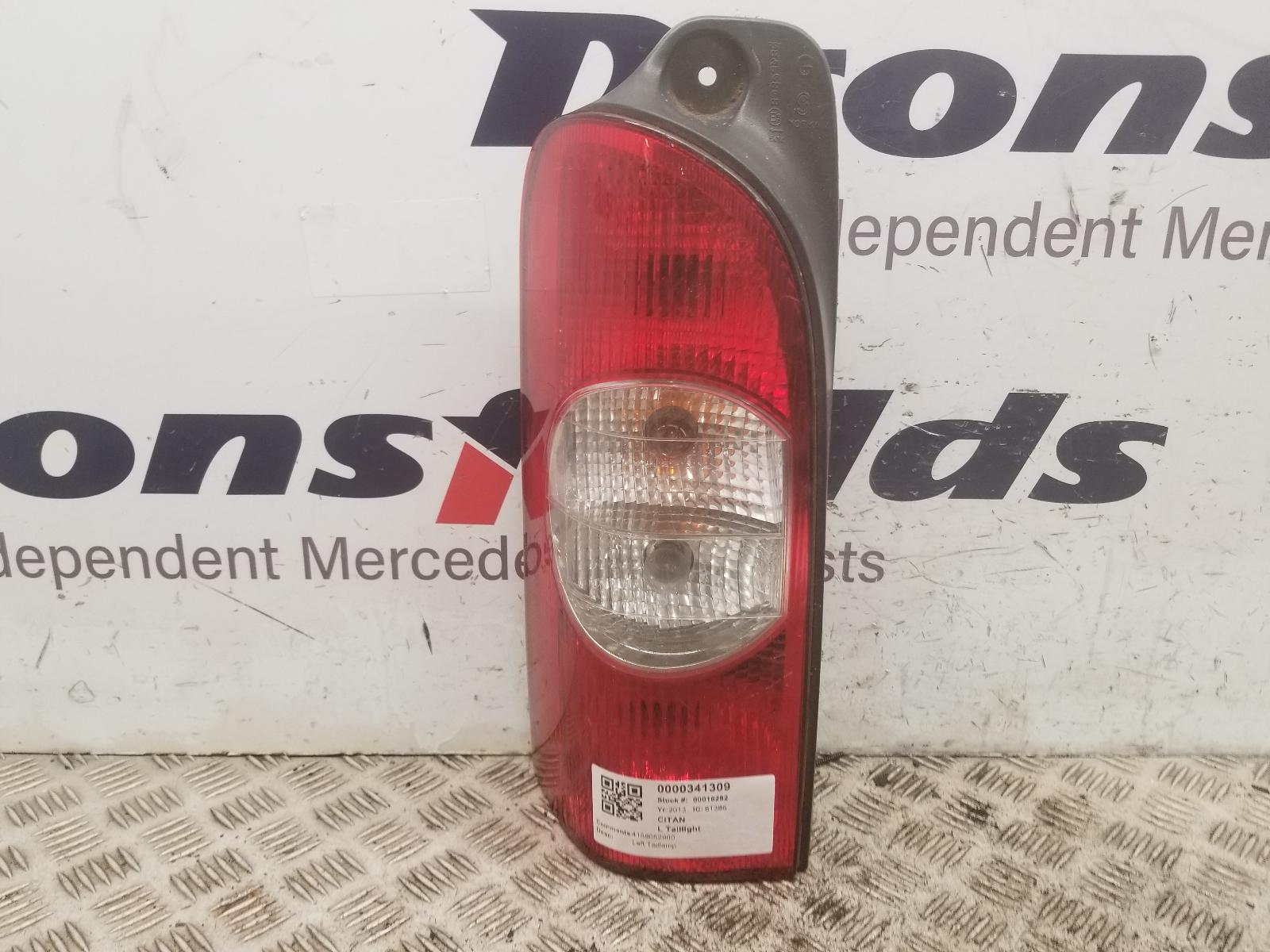 View Auto part L Taillight Mercedes Citan 2013