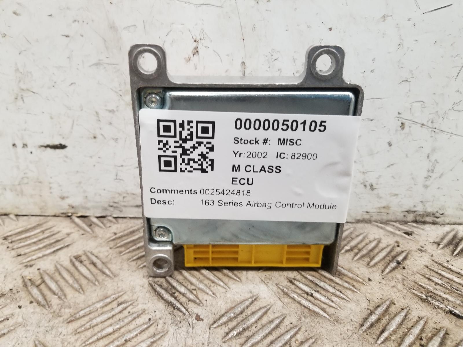 View Auto part ECU Mercedes M Class 2002