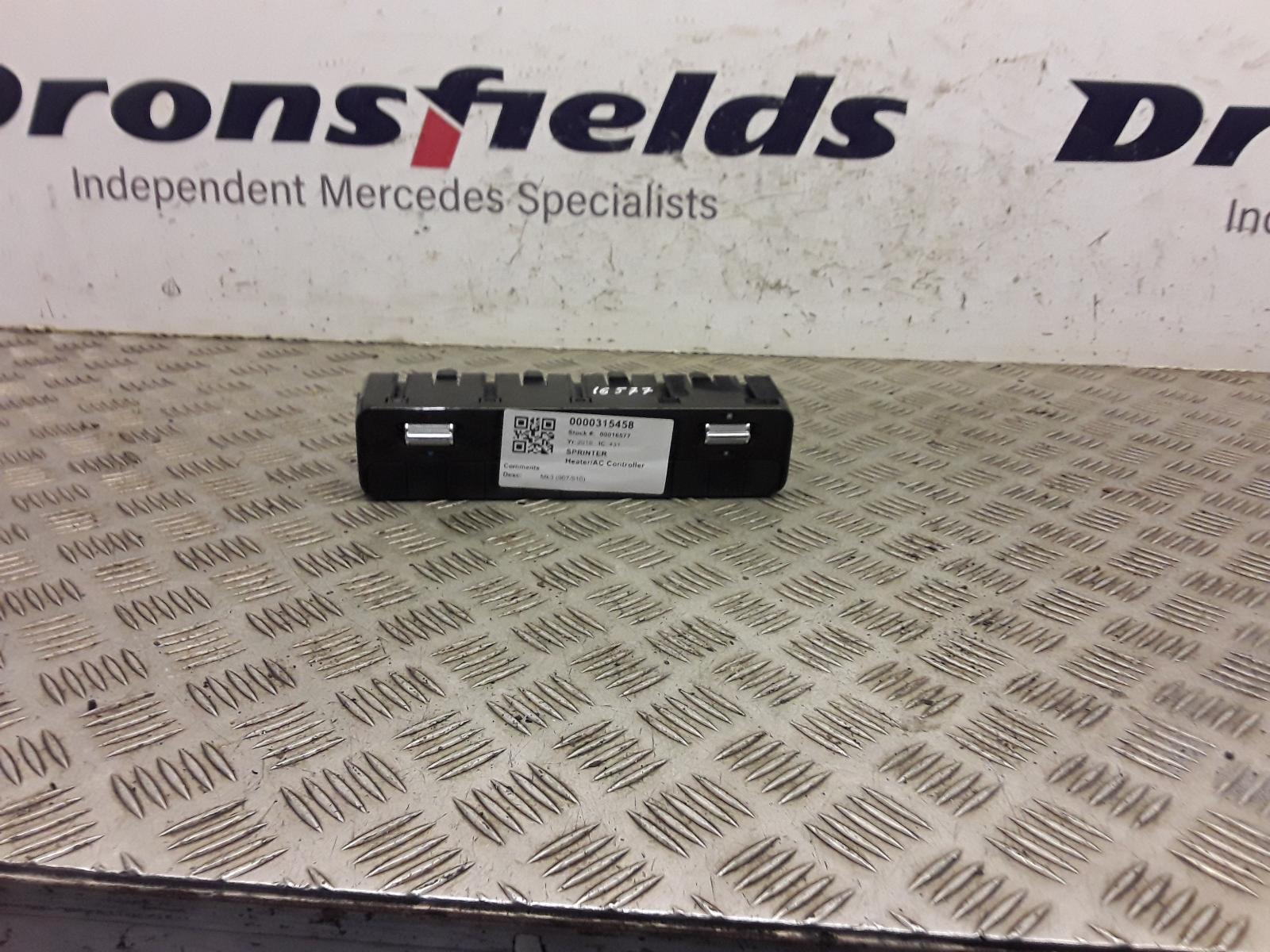 View Auto part Heater/AC Controller Mercedes Sprinter 2019