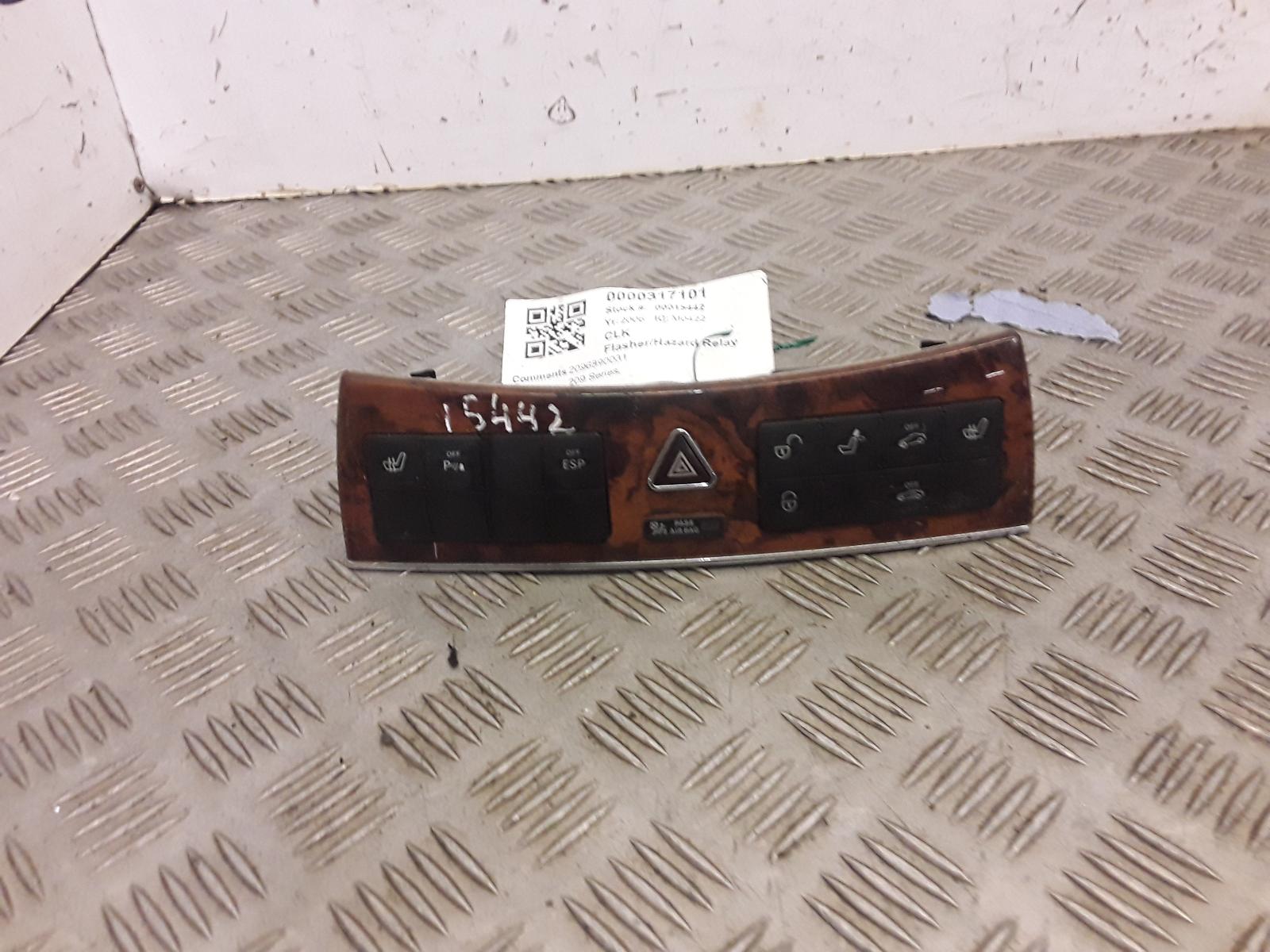 View Auto part Flasher/Hazard Relay Mercedes Clk 2006