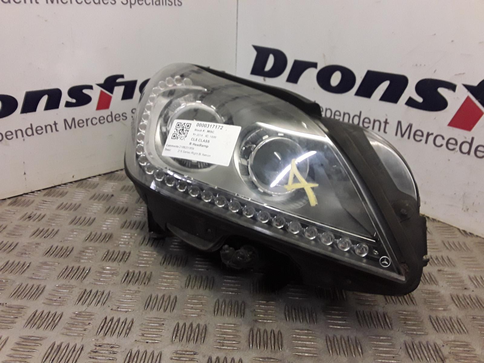View Auto part R Headlamp Mercedes Cls Class 2014