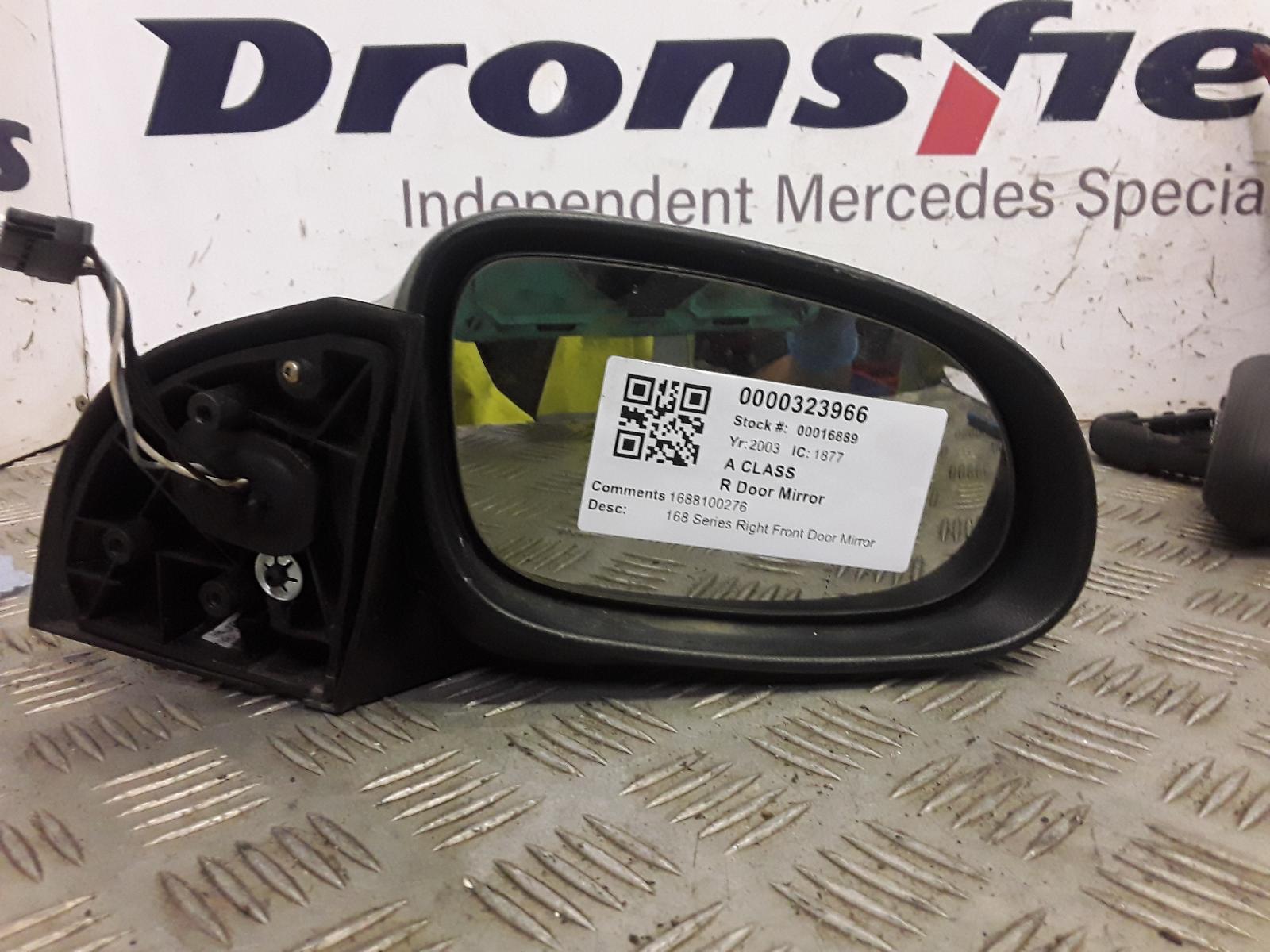 View Auto part R Door Mirror Mercedes A Class 2003