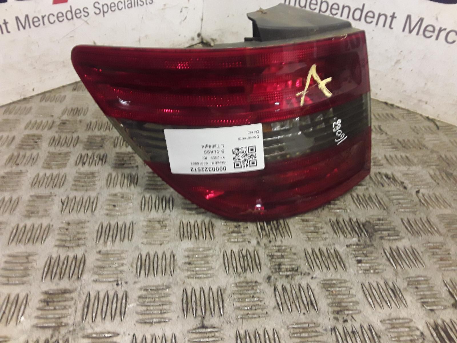 View Auto part L Taillight Mercedes B Class 2009