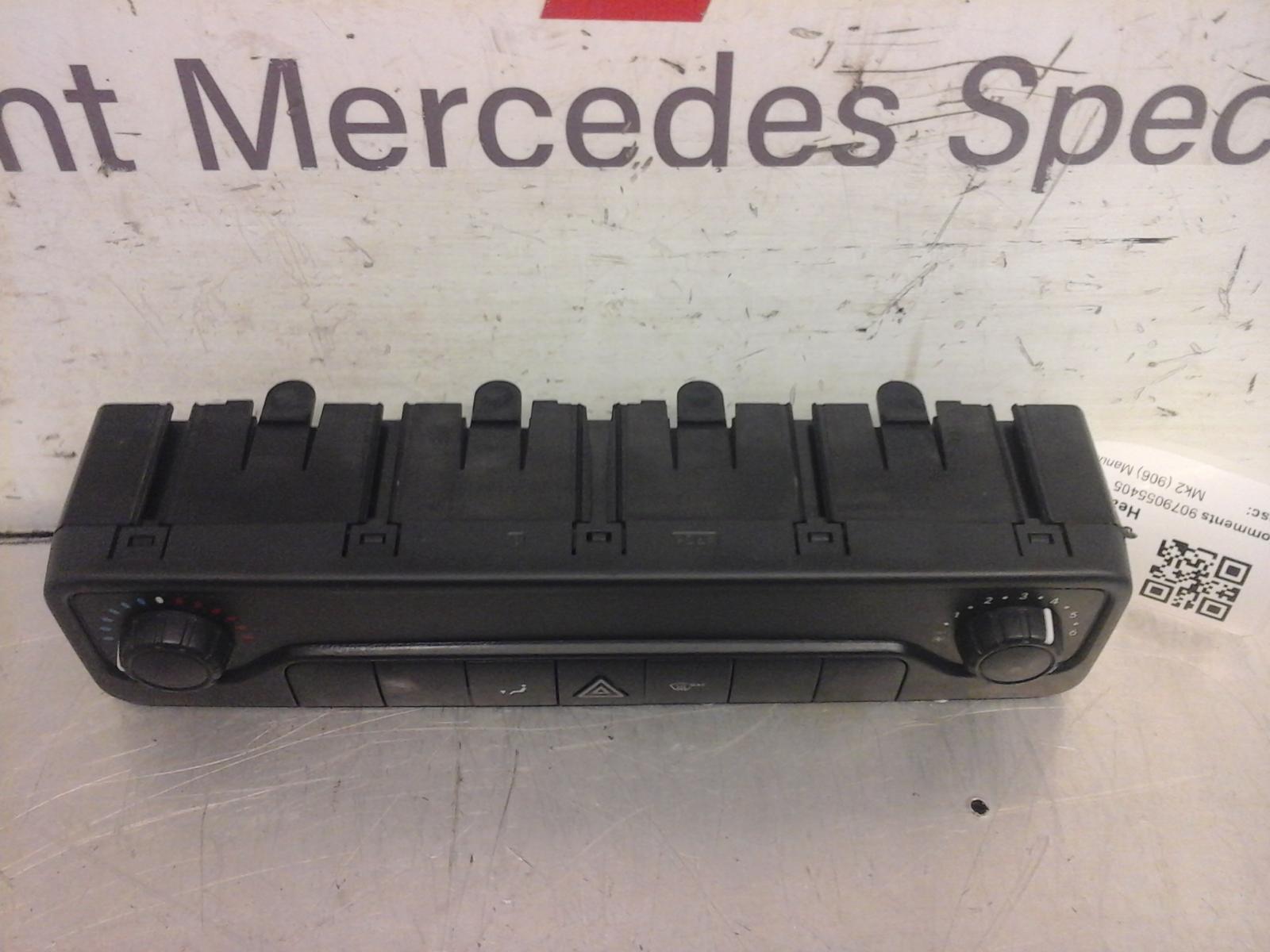 2017 Mercedes Sprinter Heater/AC Controller View Auto part Heater/AC Controller Mercedes Sprinter 2017