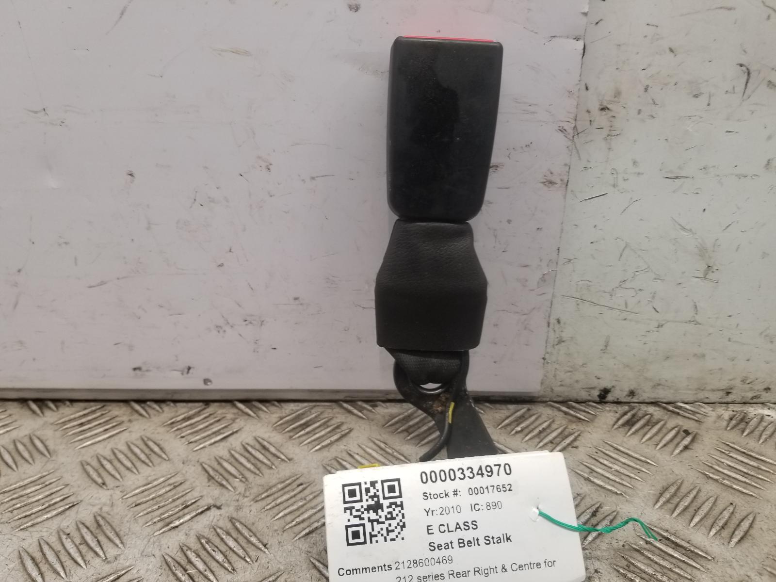 View Auto part Seat Belt Mercedes E Class 2010