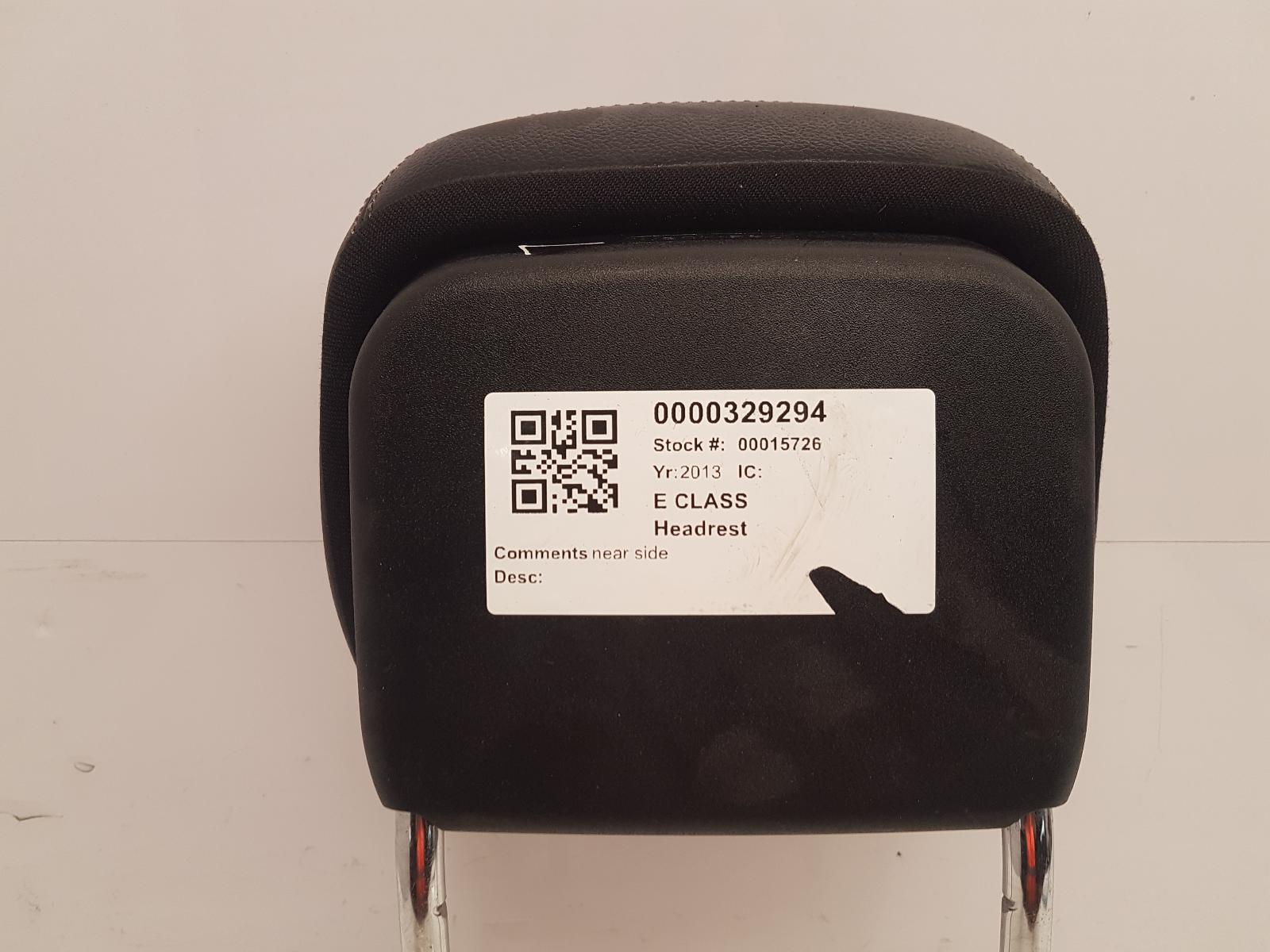 2013 Mercedes E Class Headrest View Auto part Headrest Mercedes E Class 2013