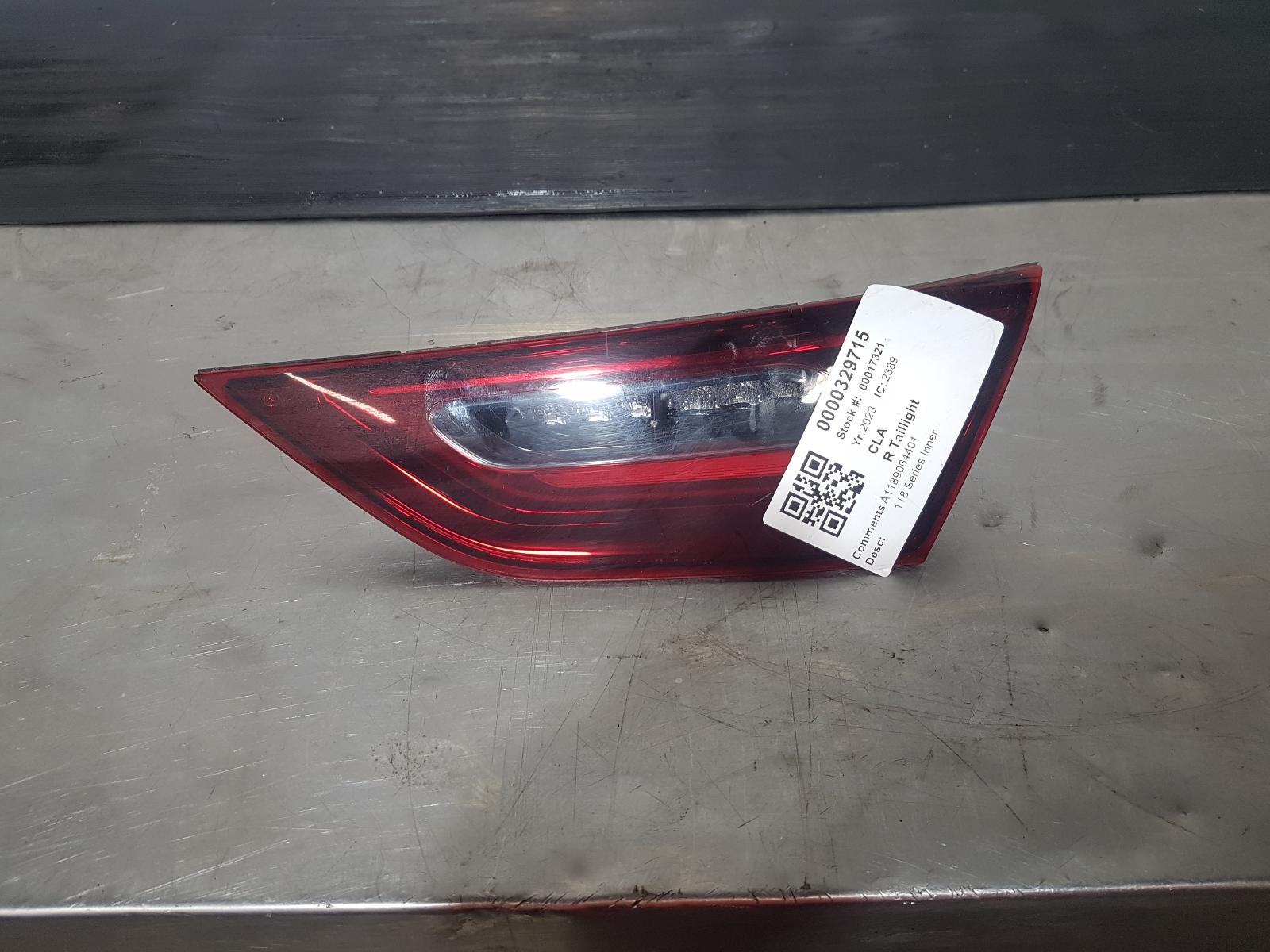 View Auto part R Taillight Mercedes Cla 2023