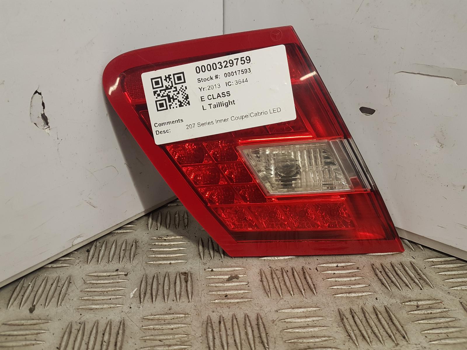 View Auto part L Taillight Mercedes E Class 2013