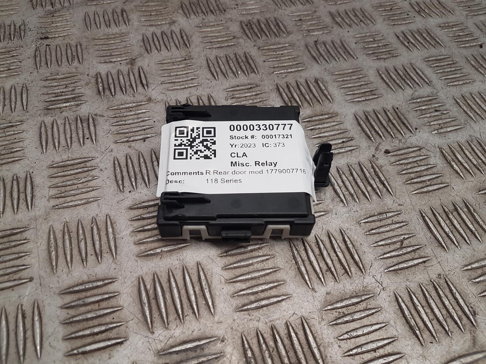 View Auto part Misc. Relay Mercedes Cla 2023