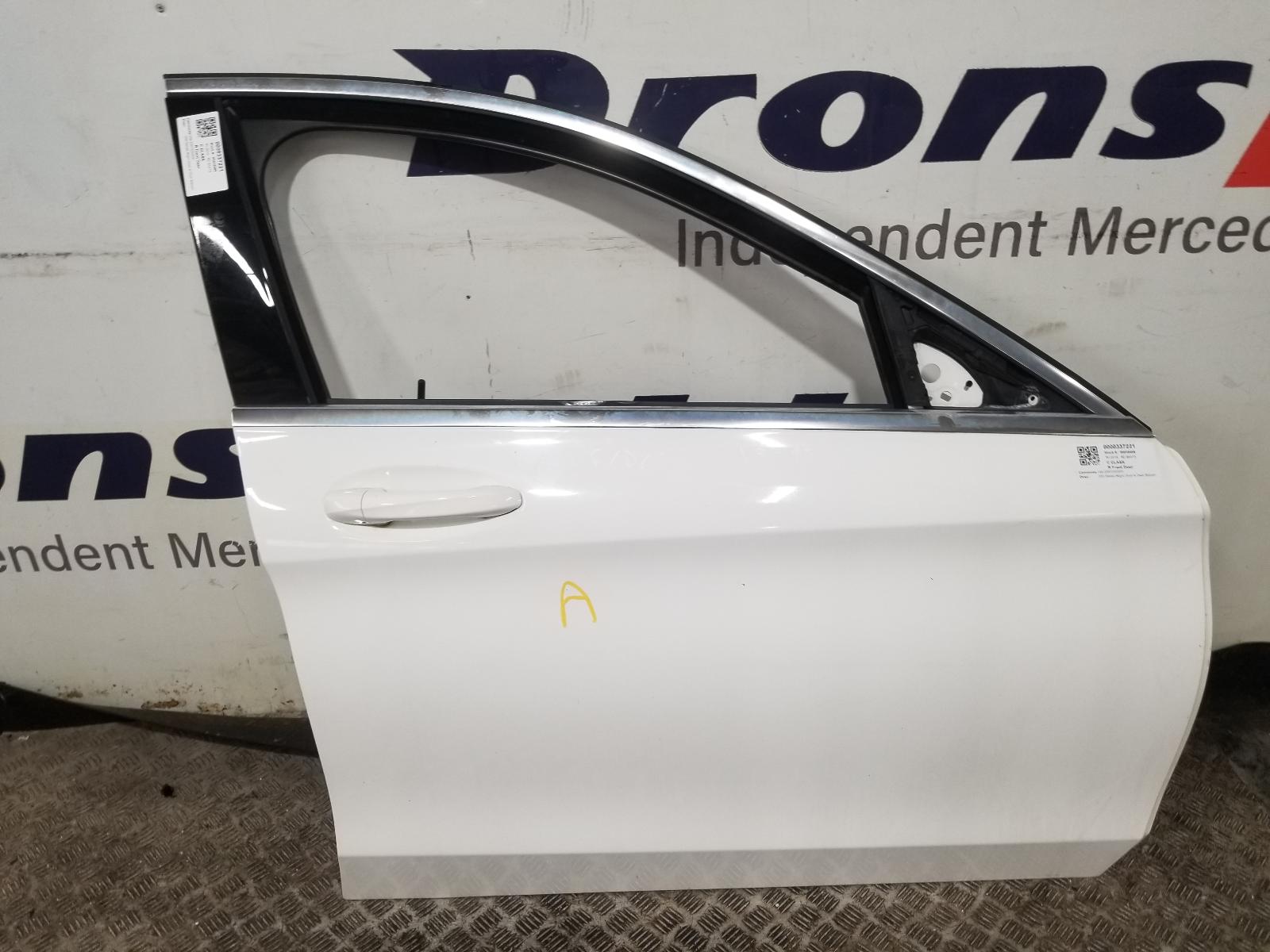 View Auto part R Front Door Mercedes C Class 2016