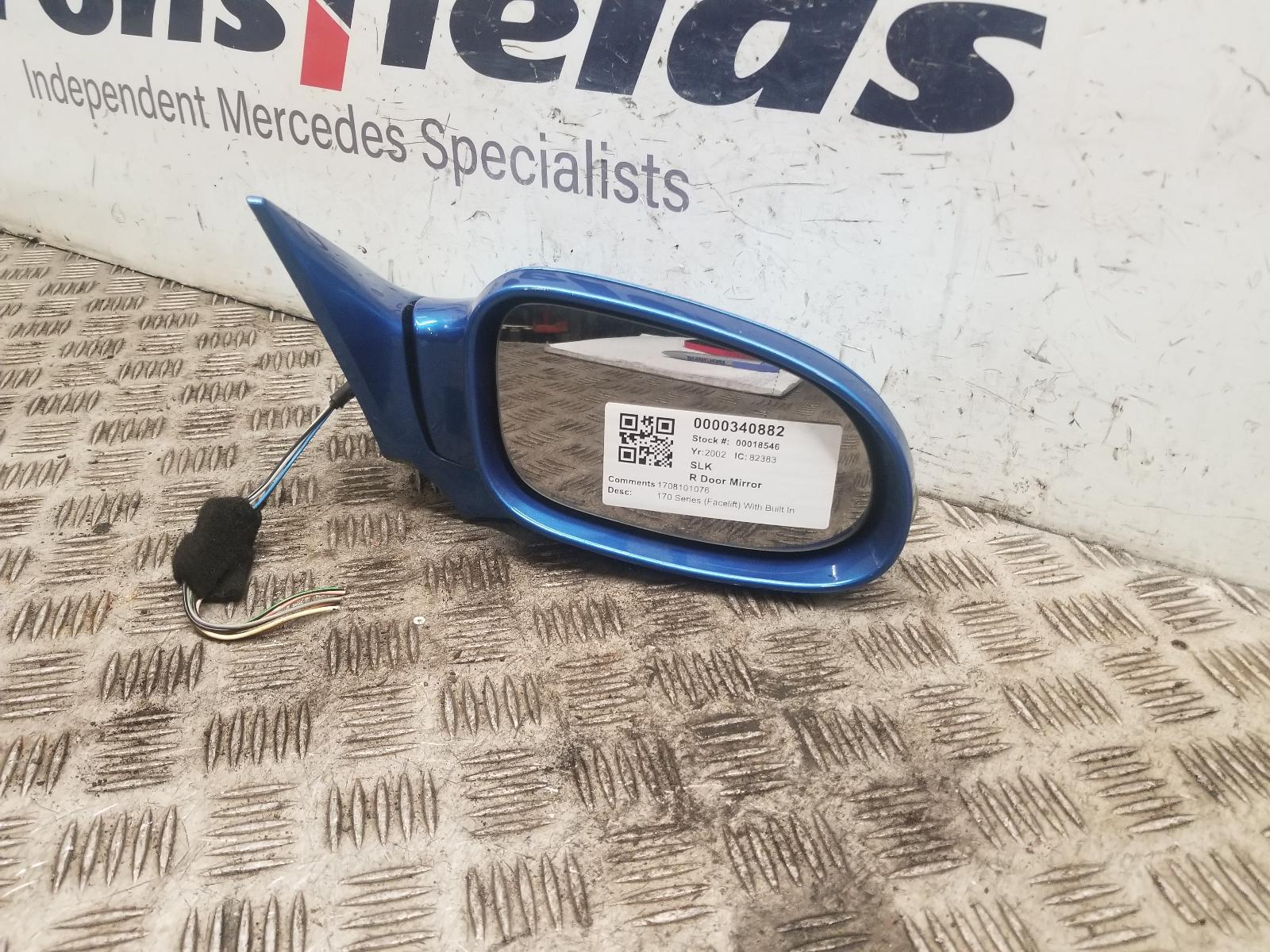View Auto part R Door Mirror Mercedes Slk 2002