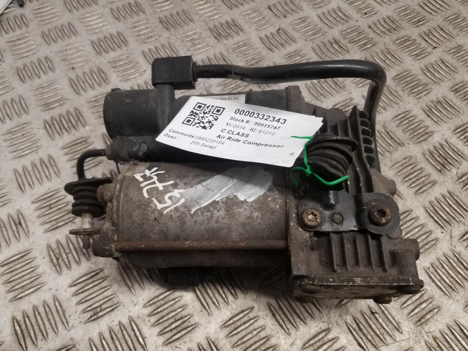 View Auto part Air Ride Compressor Mercedes C Class 2014