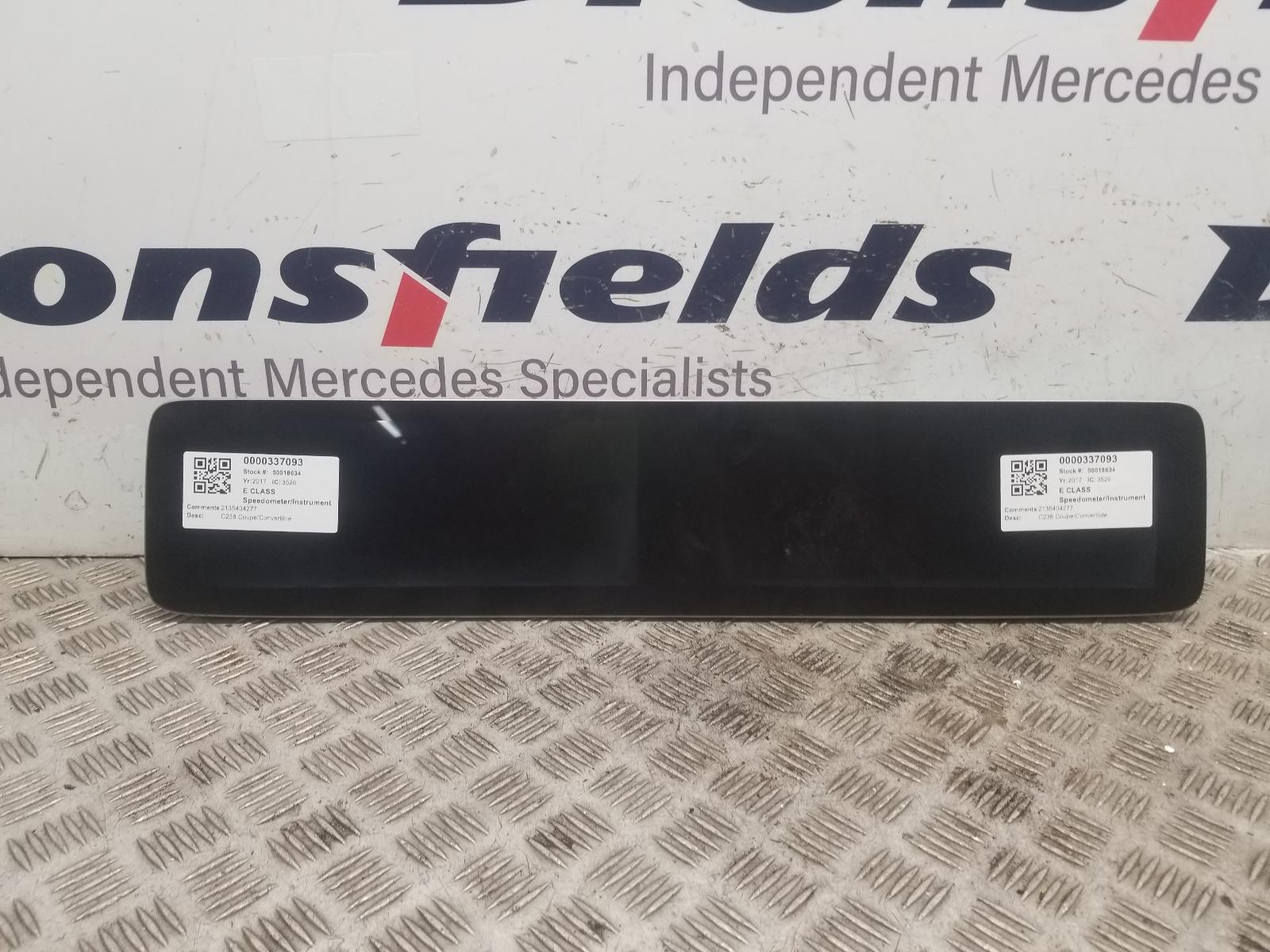 View Auto part Speedometer Mercedes E Class 2017