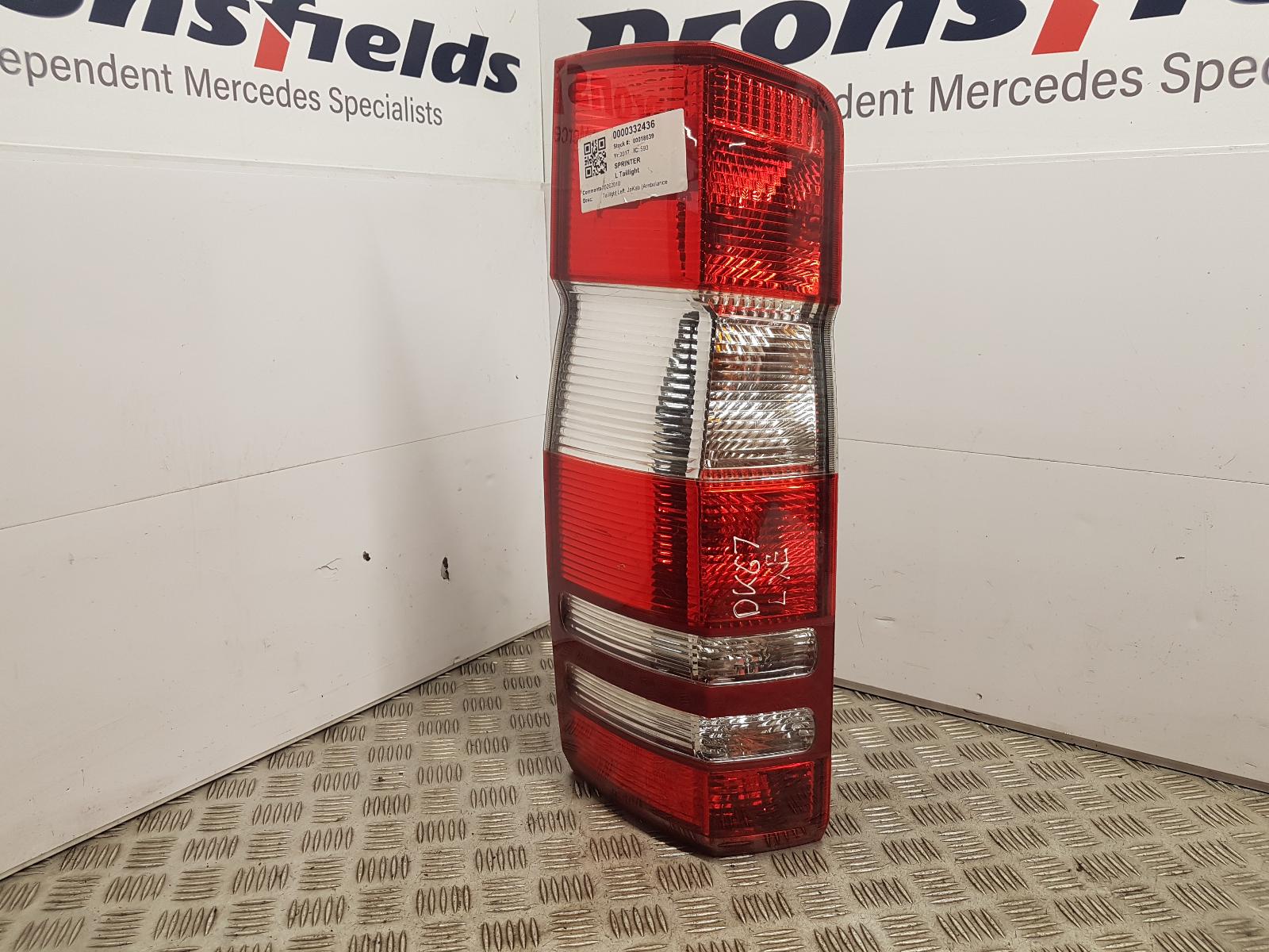 View Auto part L Taillight Mercedes Sprinter 2017