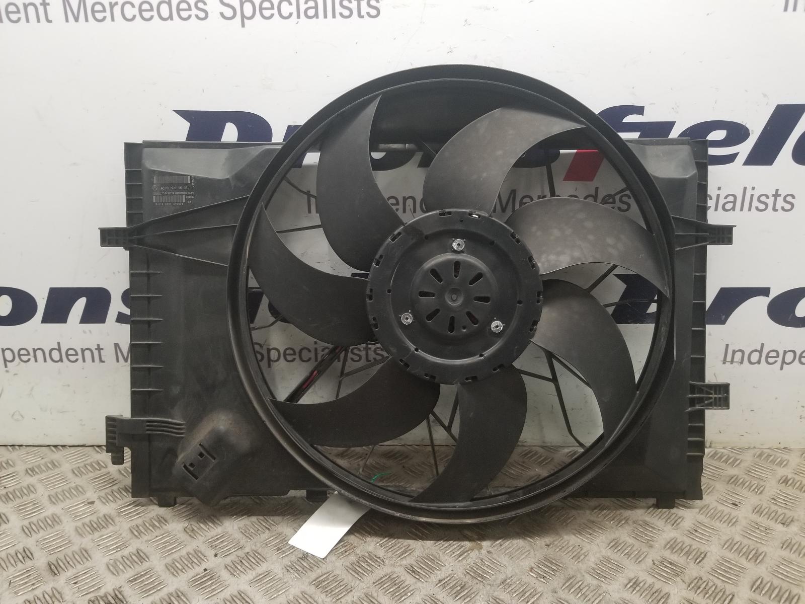 View Auto part Engine Cooling Motor Mercedes Clk 2005