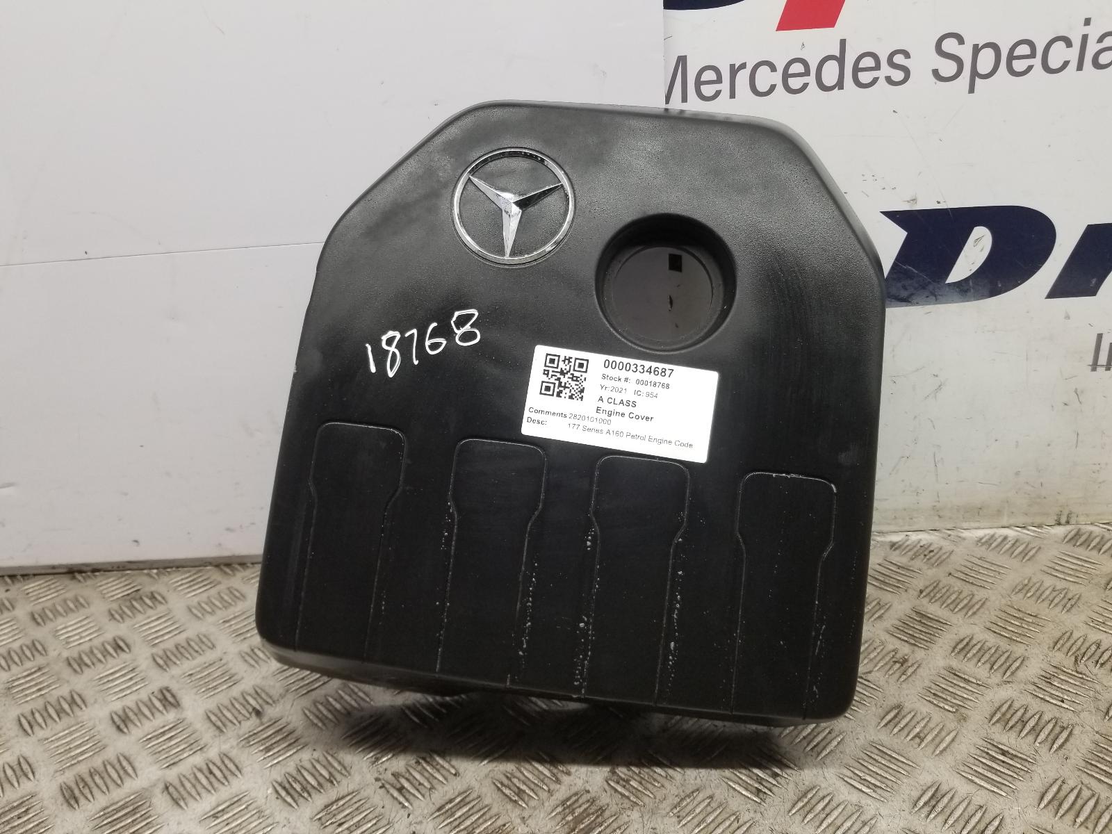 View Auto part Engine Cover Mercedes A Class 2021