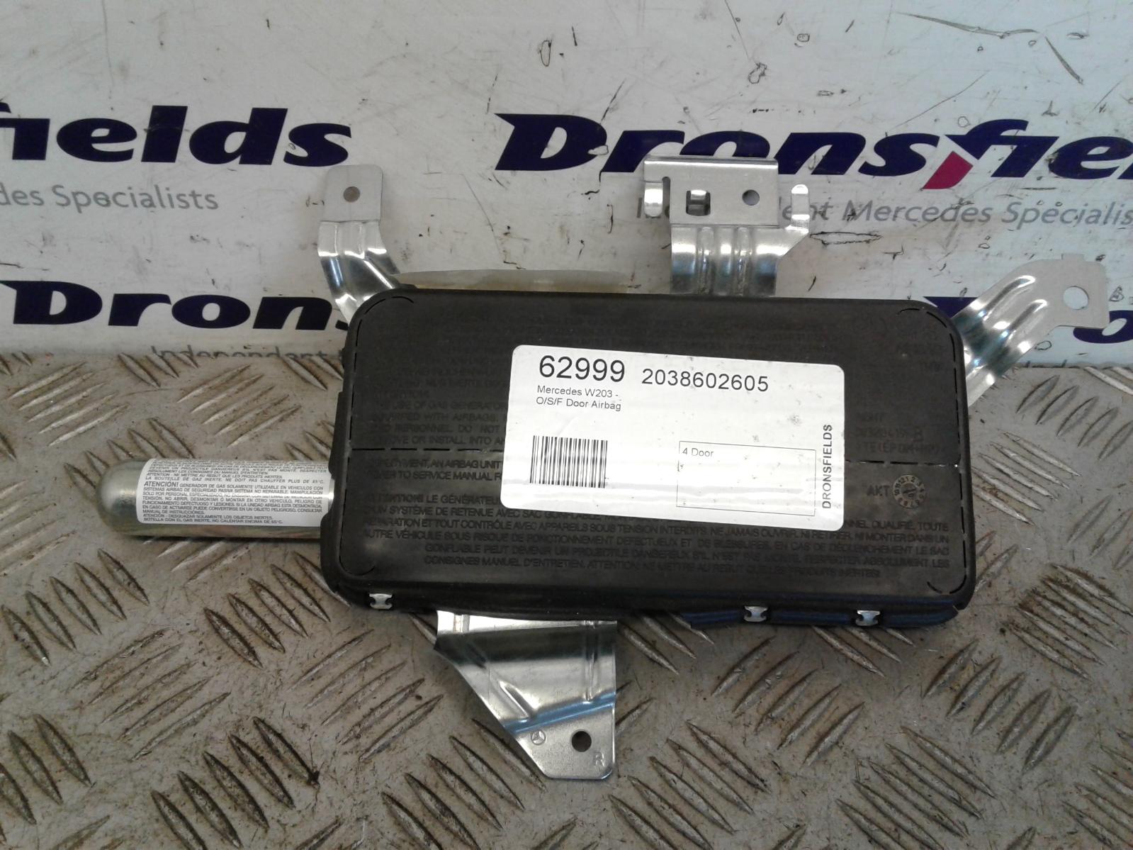 View Auto part R Air Bag Mercedes C Class 1900