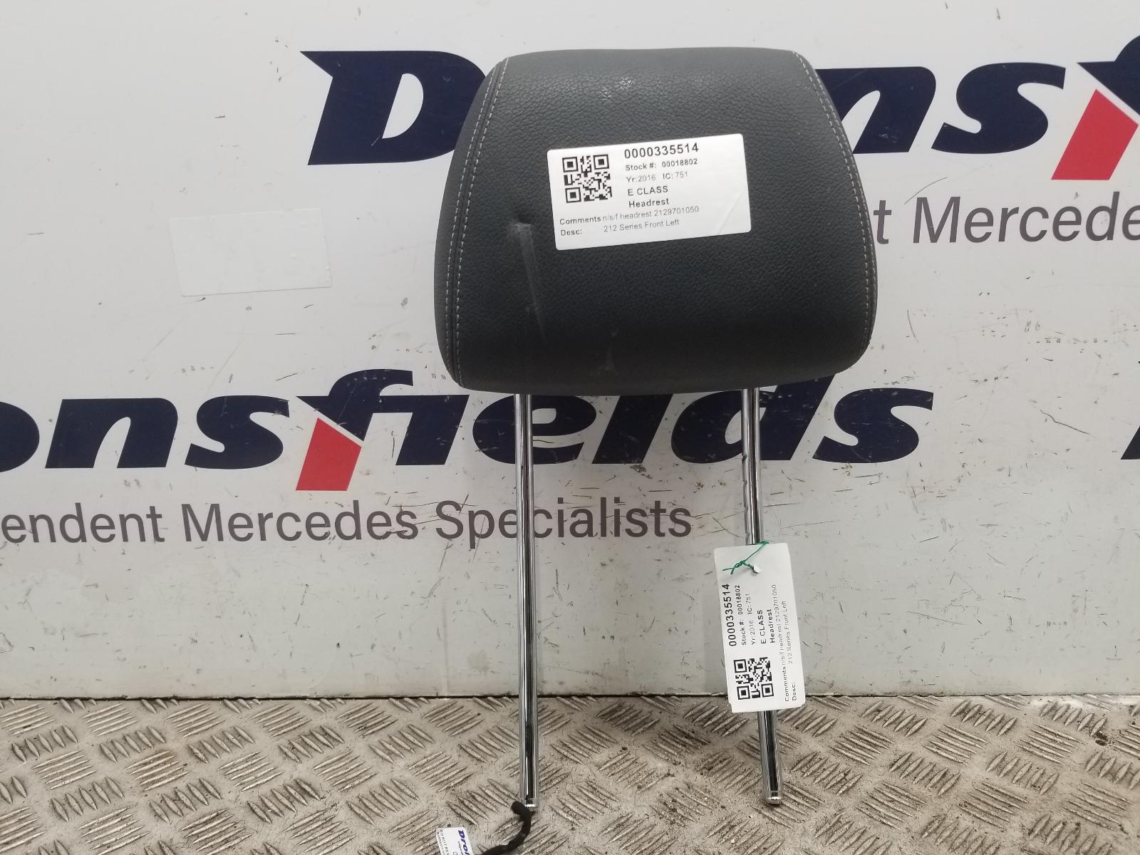 View Auto part Headrest Mercedes E Class 2016