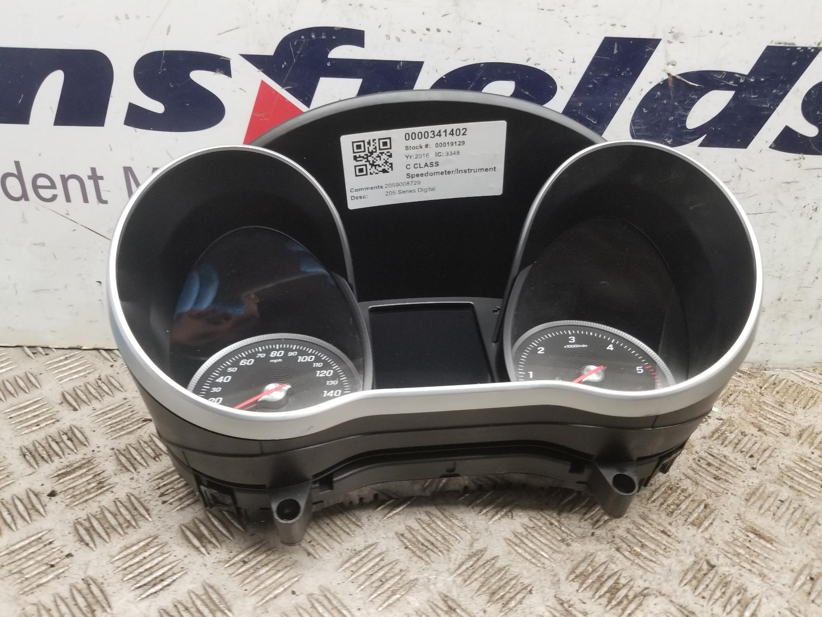 View Auto part Speedometer Mercedes C Class 2016