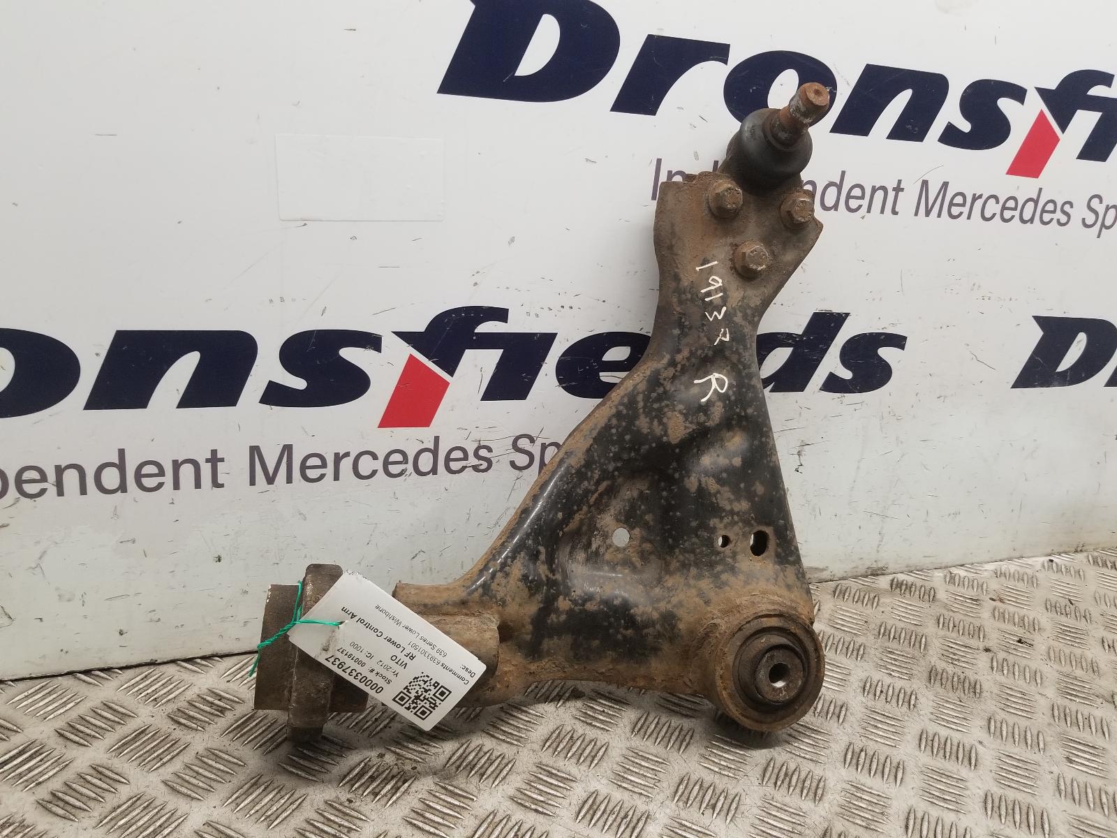 2012 Mercedes Vito RF Lower Control Arm View Auto part RF Lower Control Arm Mercedes Vito 2012