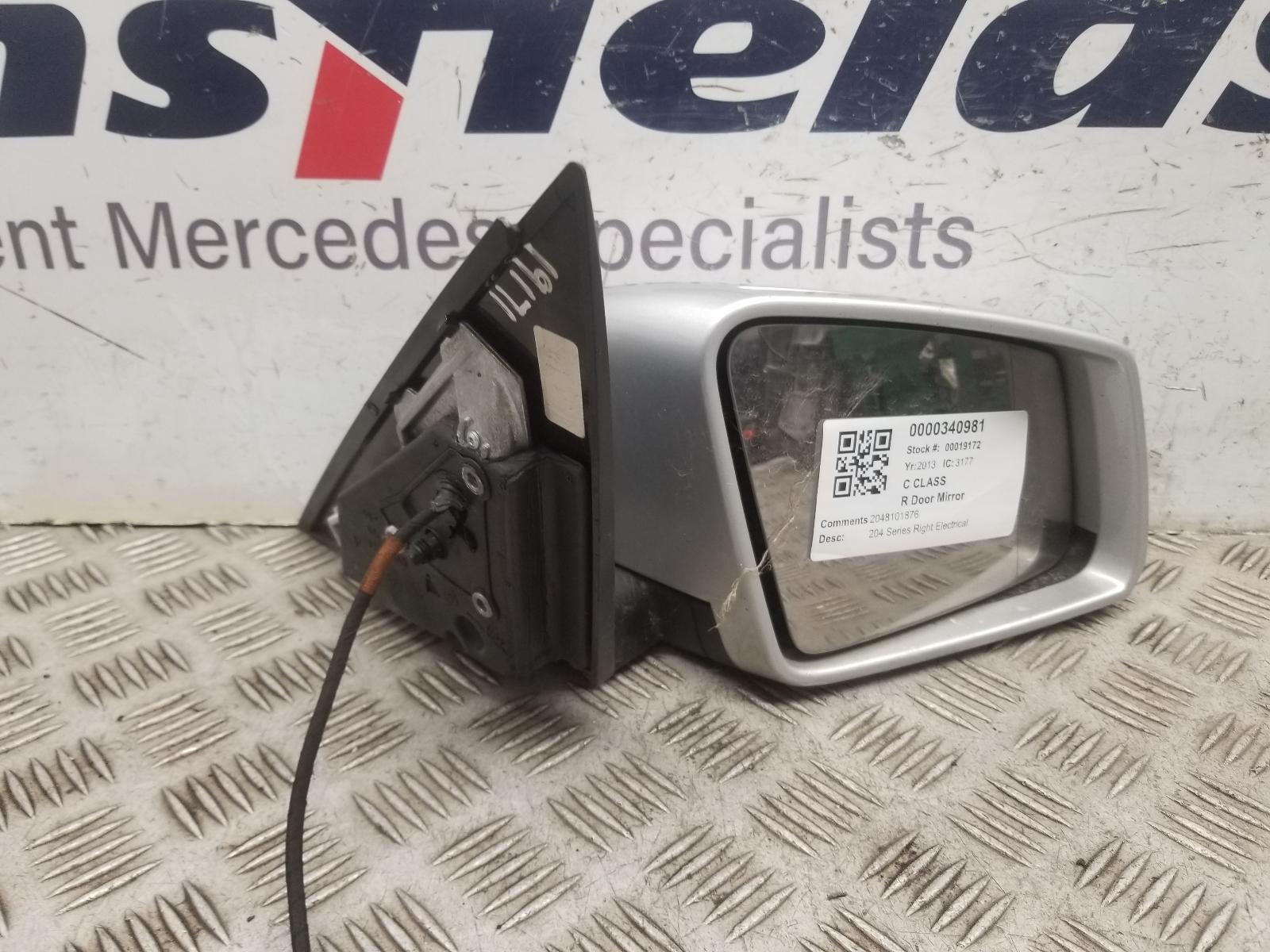 View Auto part R Door Mirror Mercedes C Class 2013