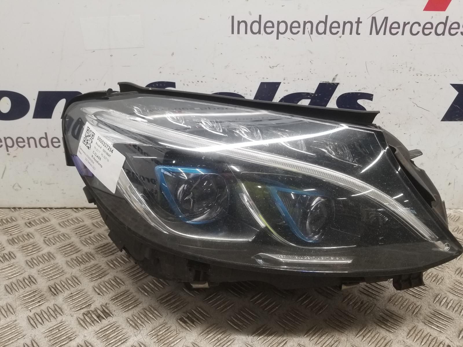 View Auto part R Headlamp Mercedes C Class 2017