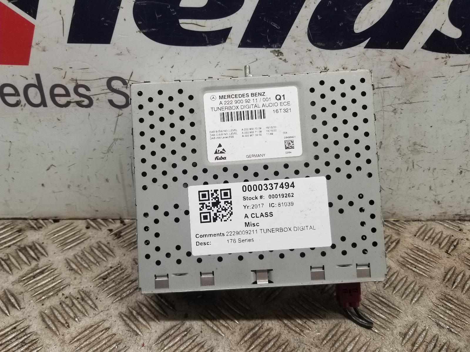 View Auto part Misc Mercedes A Class 2017