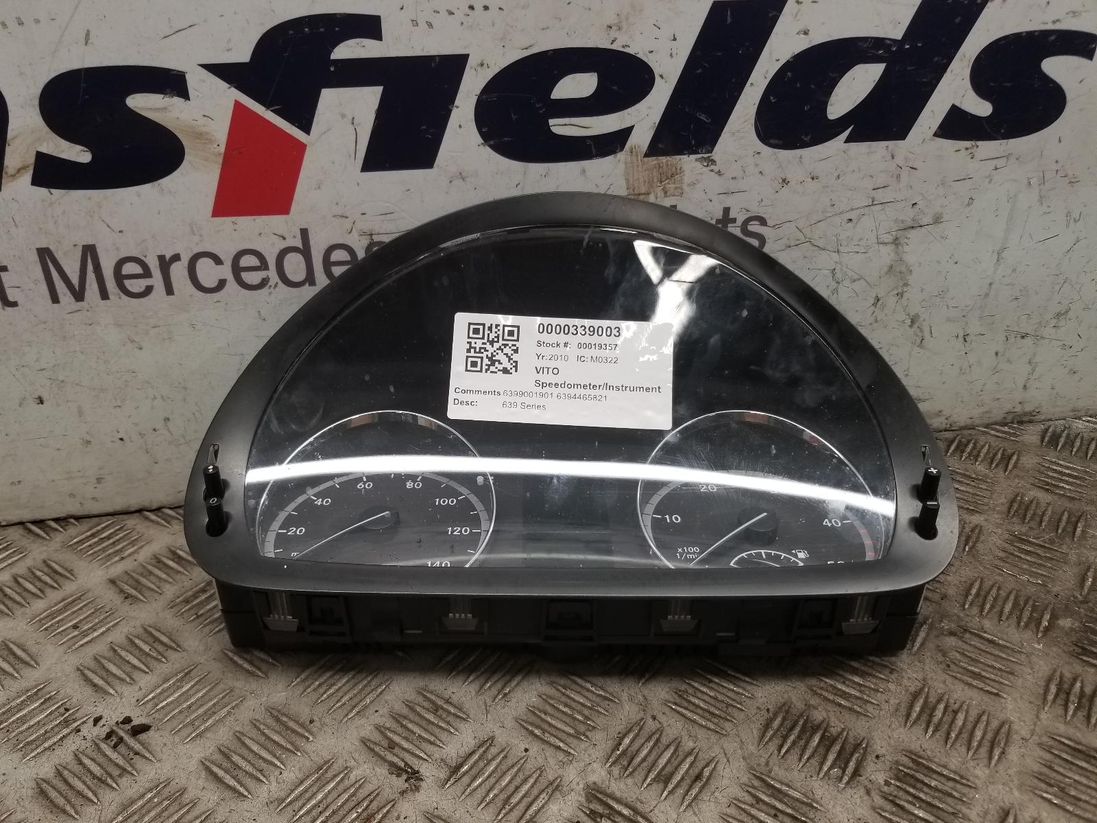 View Auto part Speedometer Mercedes Vito 2010