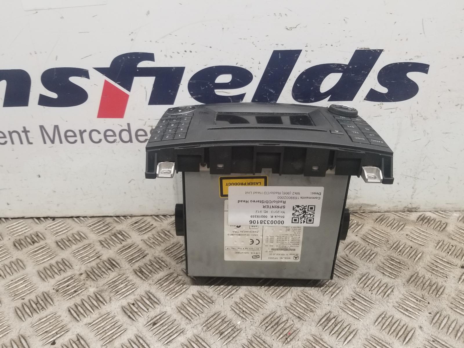 View Auto part A/V Equipment Mercedes Sprinter 2013