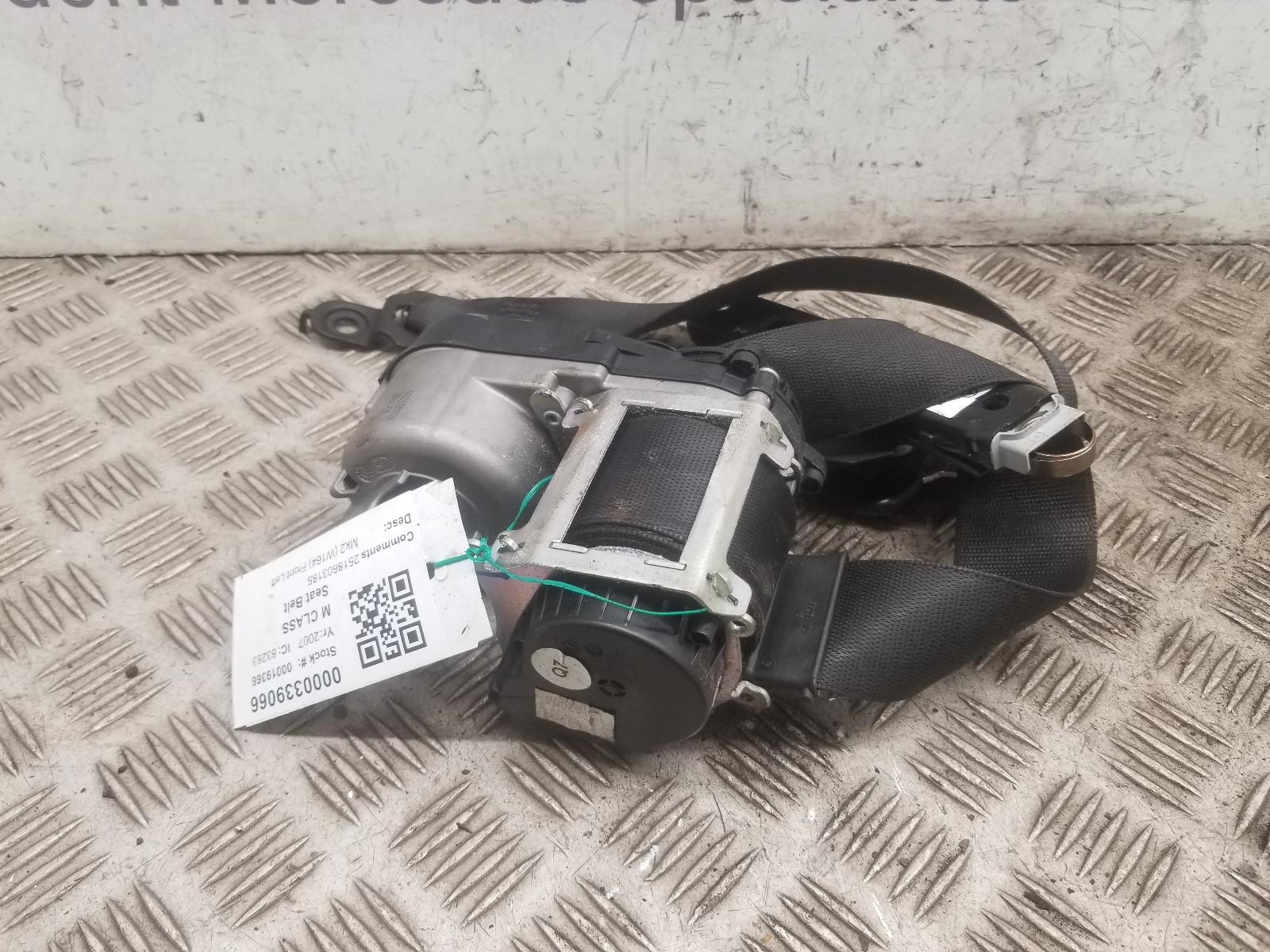 View Auto part Seat Belt Mercedes M Class 2007