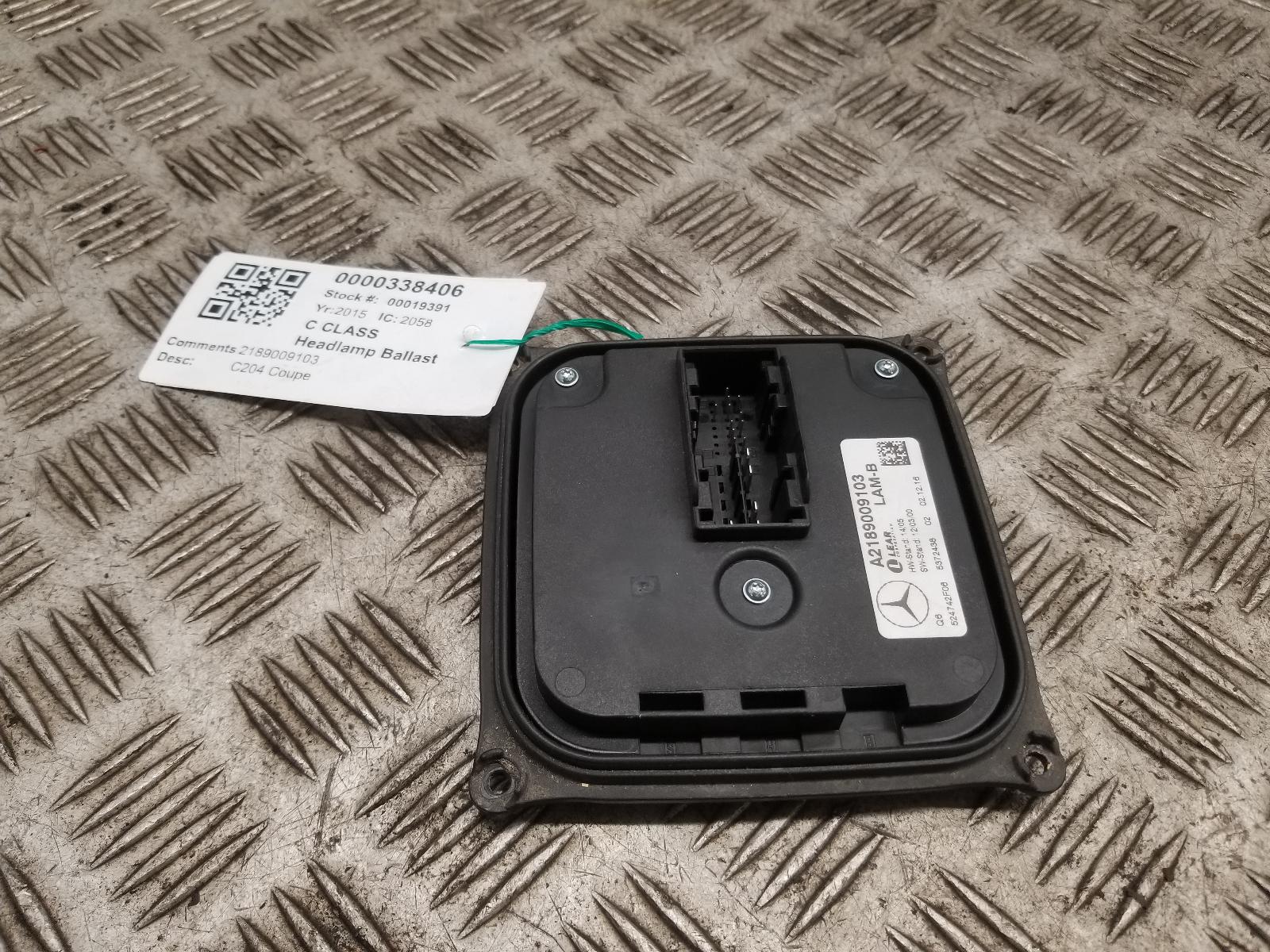 View Auto part Headlamp Ballast Mercedes C Class 2015