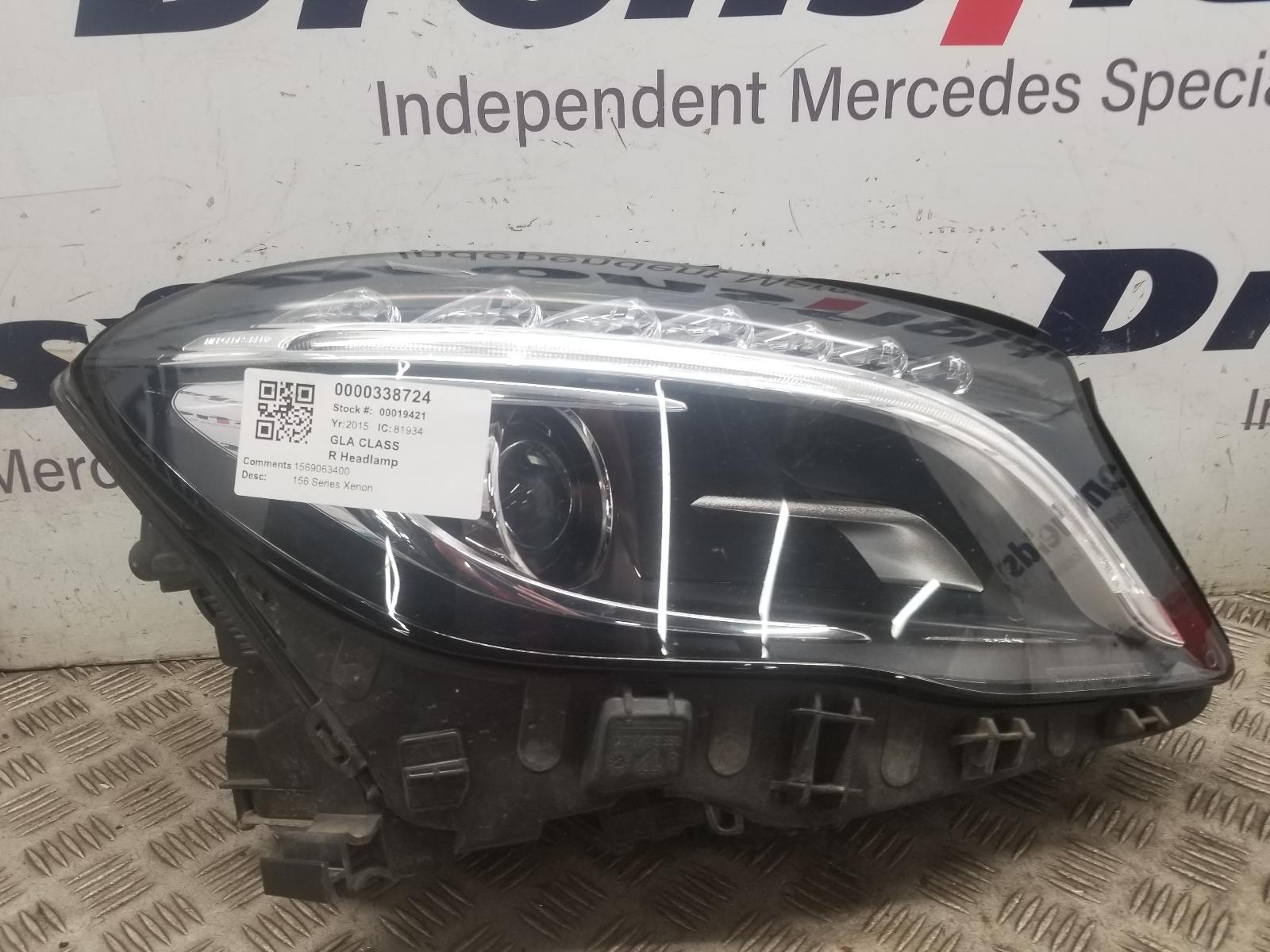 View Auto part R Headlamp Mercedes Gla Class 2015