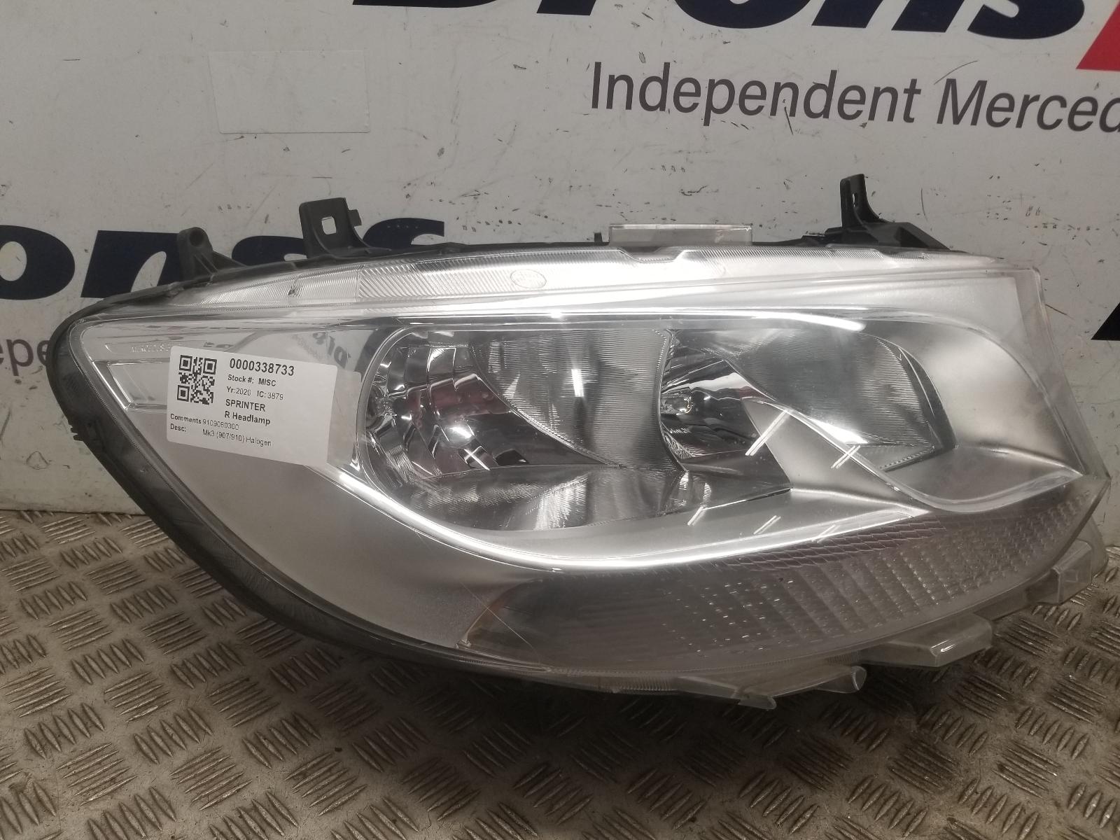 View Auto part R Headlamp Mercedes Sprinter 2020