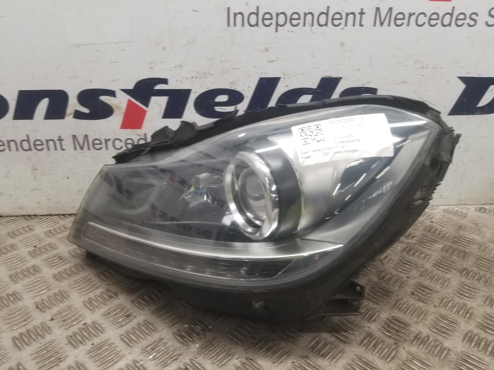 View Auto part L Headlamp Mercedes C Class 2011