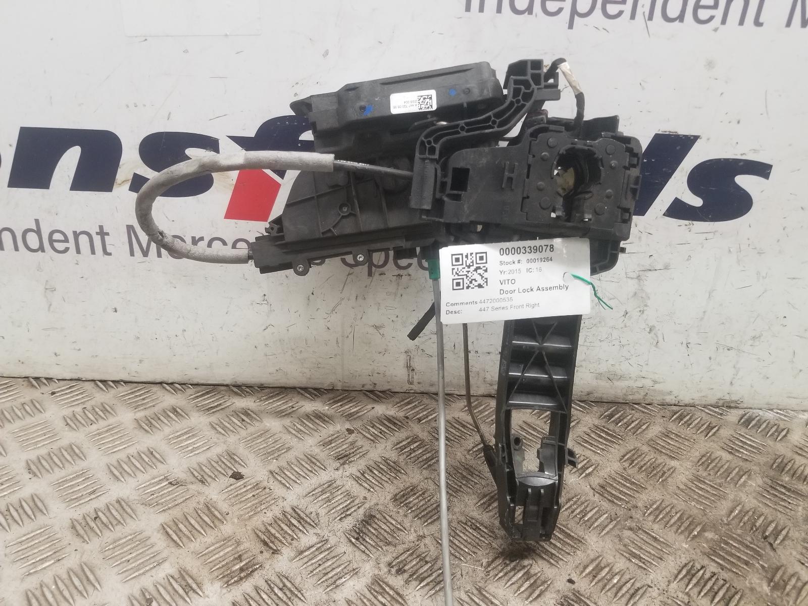 View Auto part Door Lock Assembly Mercedes Vito 2015