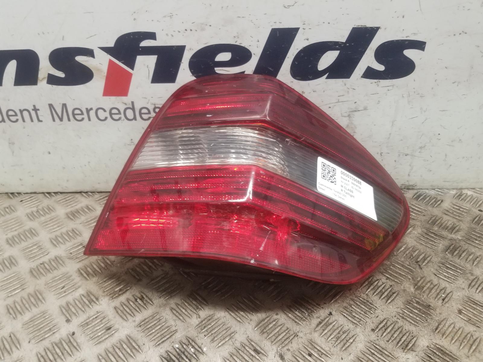 View Auto part R Taillight Mercedes M Class 2007