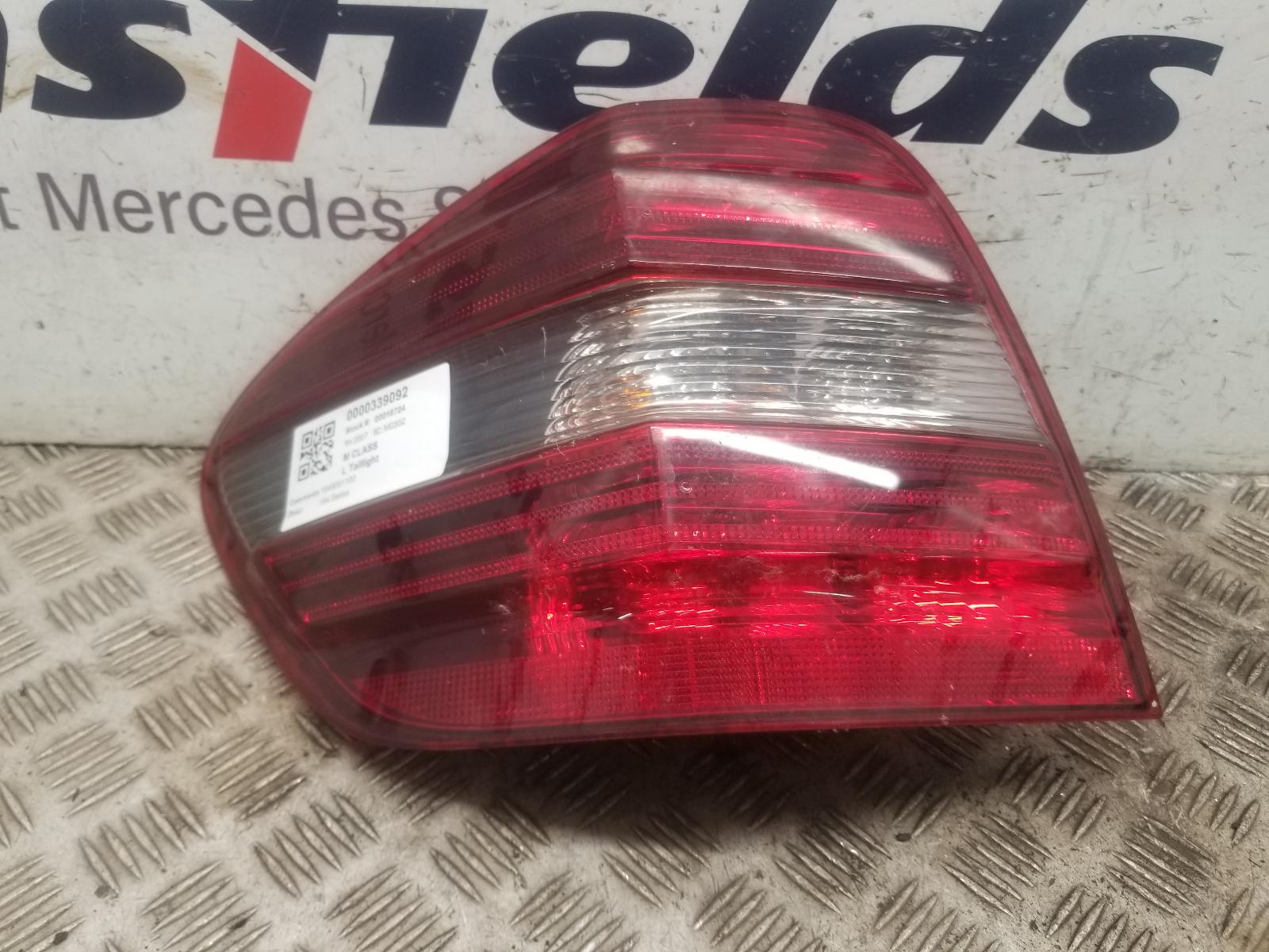 View Auto part L Taillight Mercedes M Class 2007