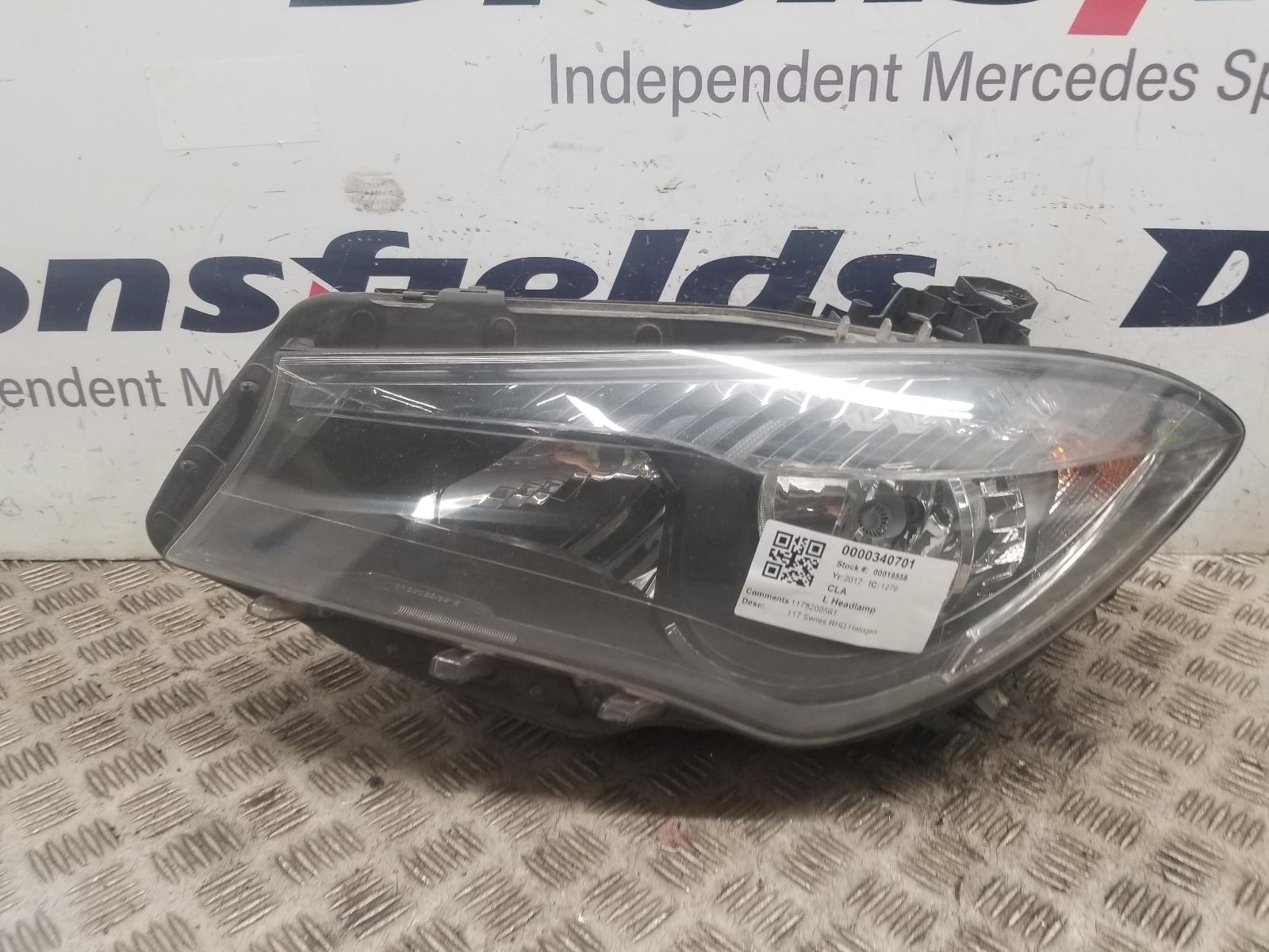 View Auto part L Headlamp Mercedes Cla 2017