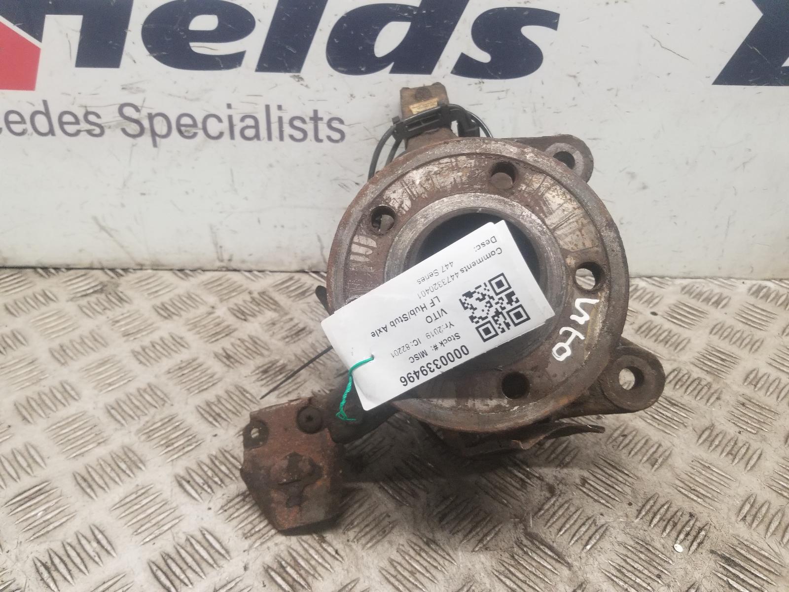 View Auto part LF Hub/Stub Axle Assembly Mercedes Vito 2019