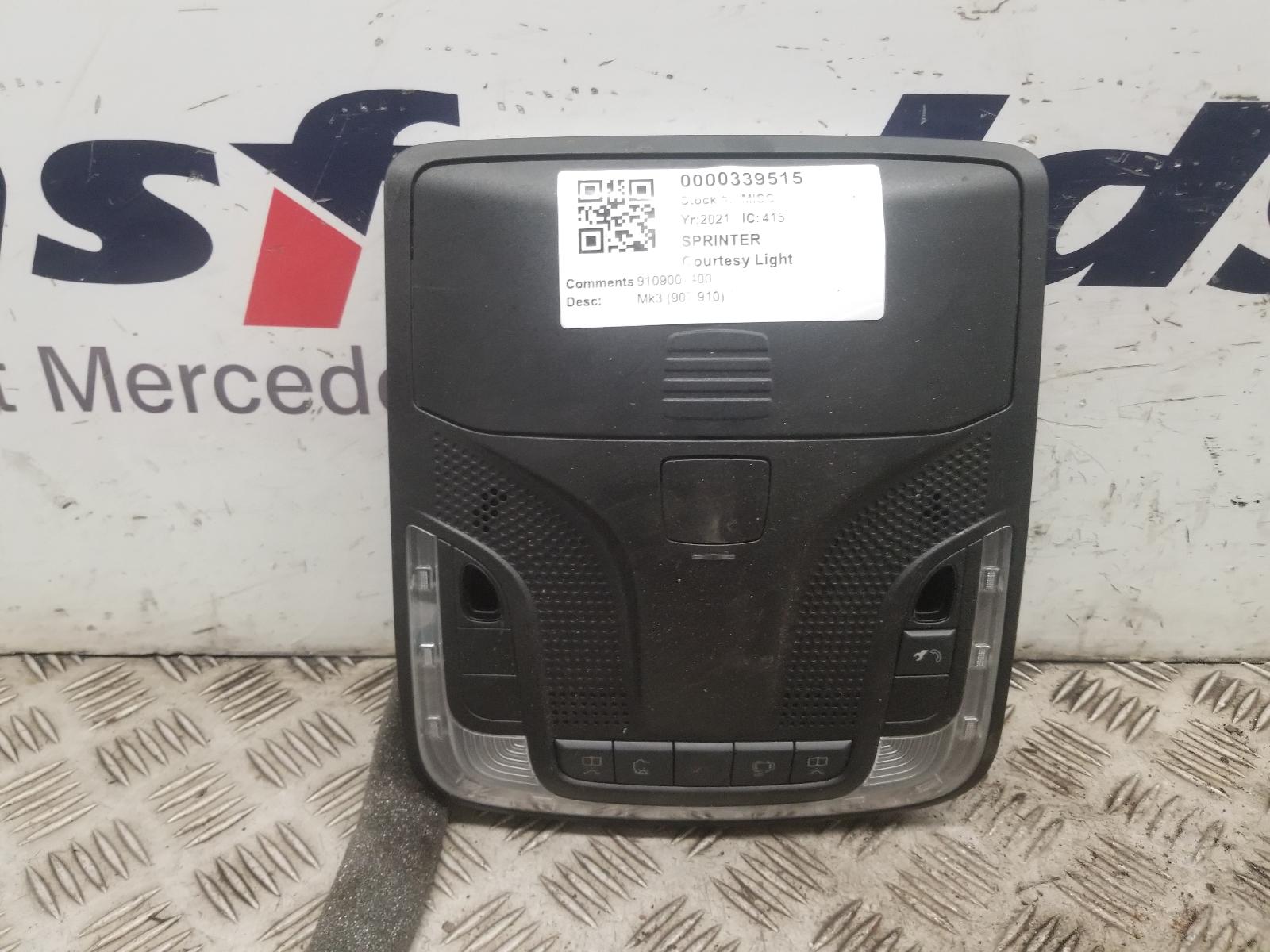 View Auto part Courtesy Light Mercedes Sprinter 2021