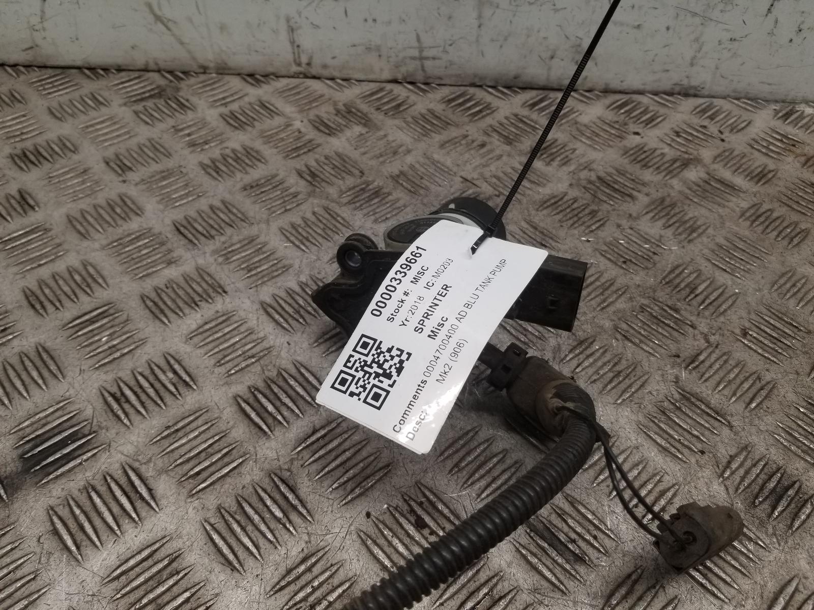 View Auto part Misc Mercedes Sprinter 2018