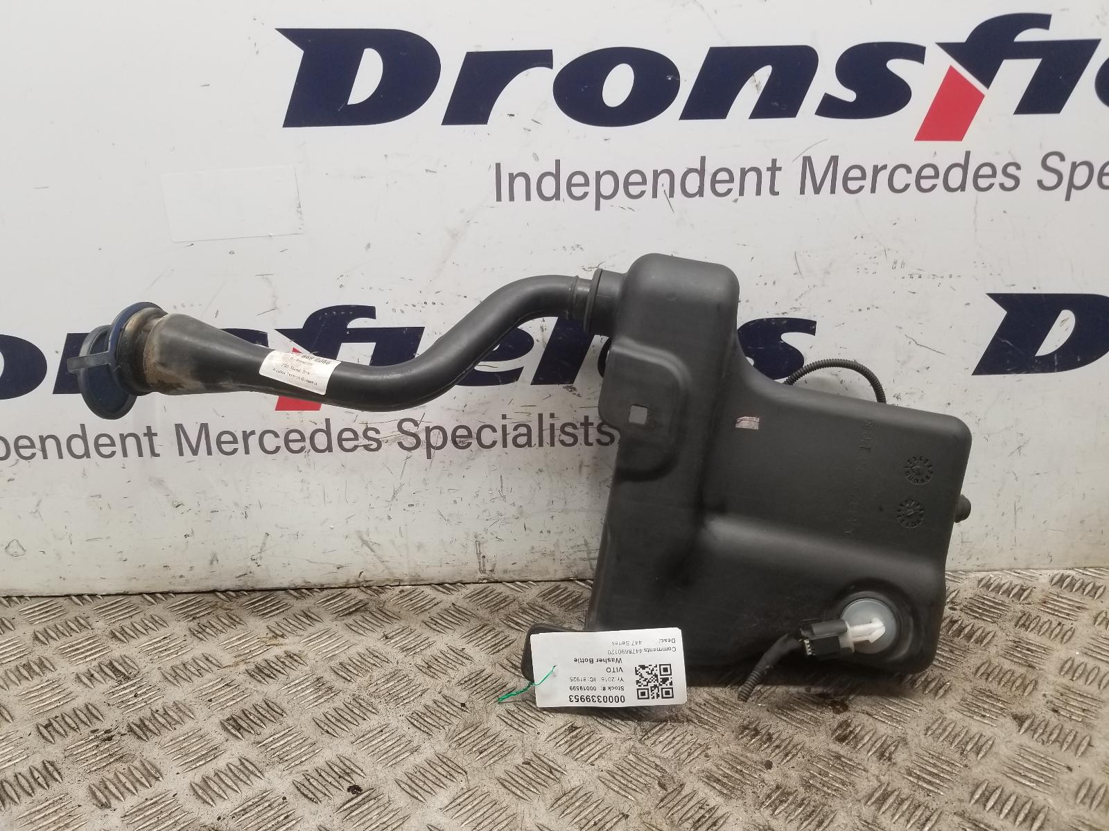 View Auto part Washer Bottle Mercedes Vito 2016