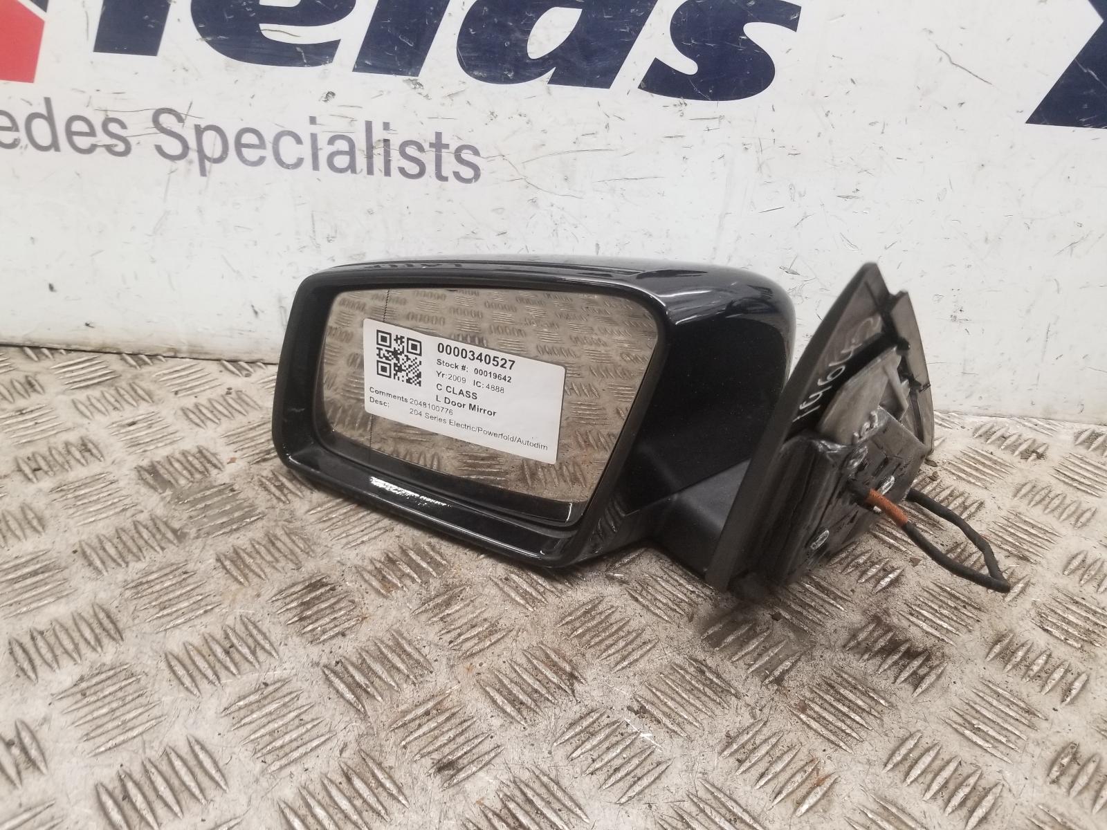 View Auto part L Door Mirror Mercedes C Class 2009