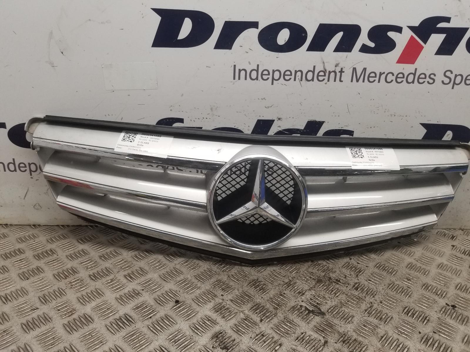 View Auto part Grille Mercedes C Class 2009