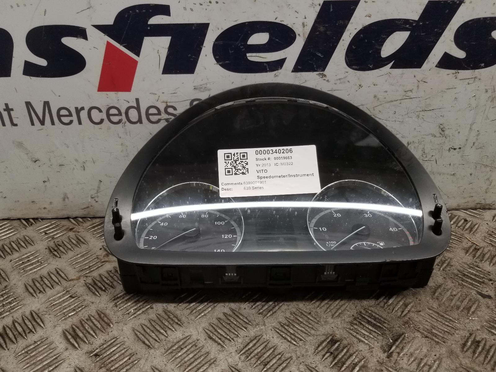 View Auto part Speedometer Mercedes Vito 2013