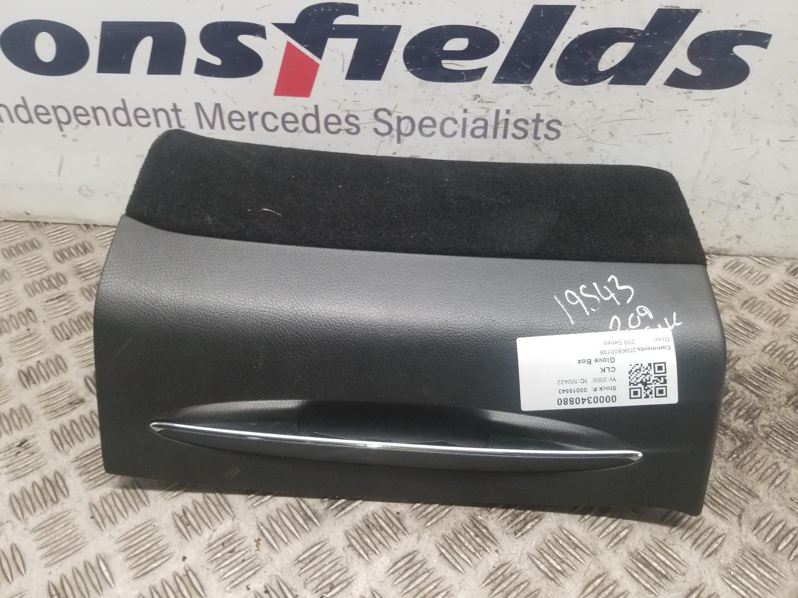 View Auto part Glove Box Mercedes Clk 2006
